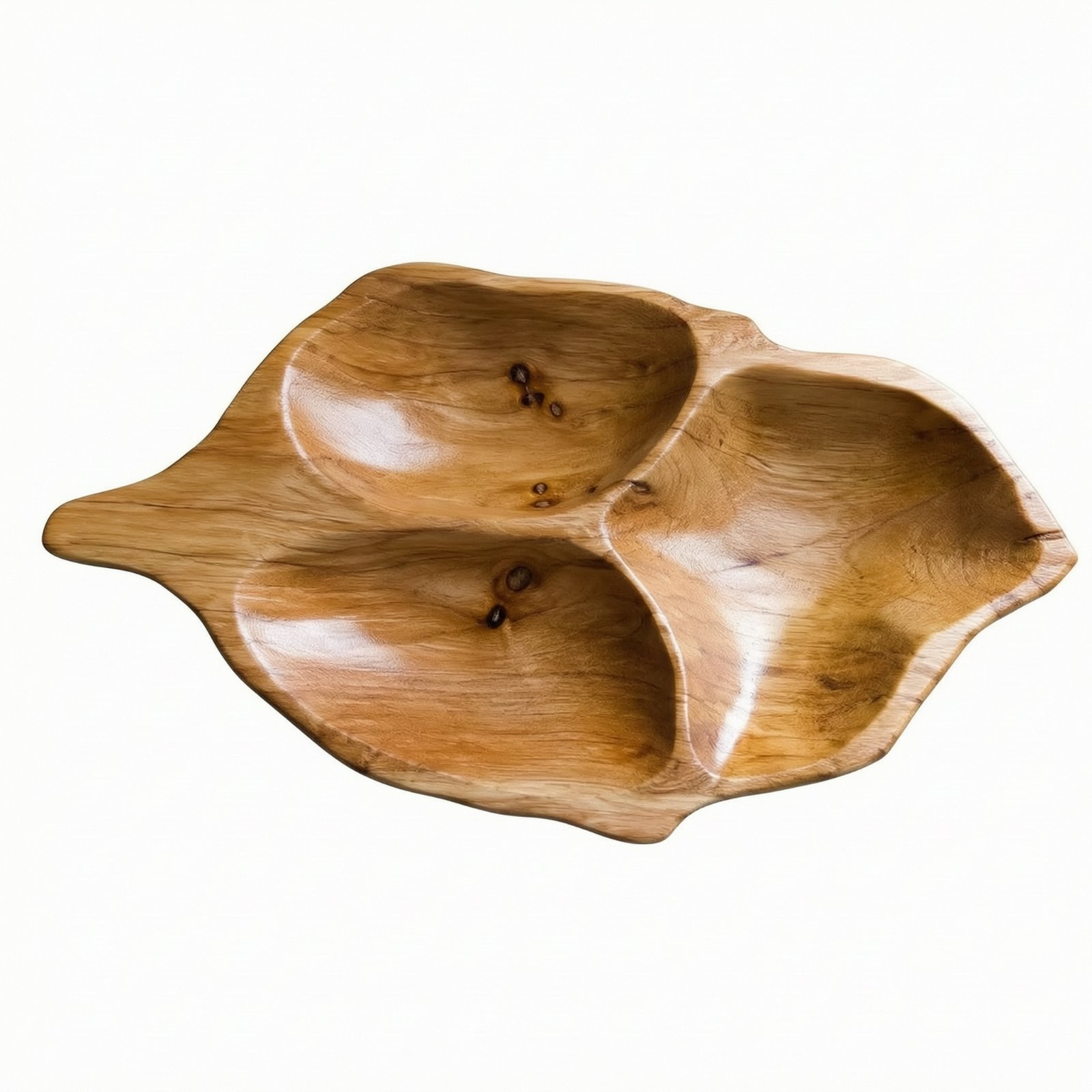 Solid Wood Leaf Tray