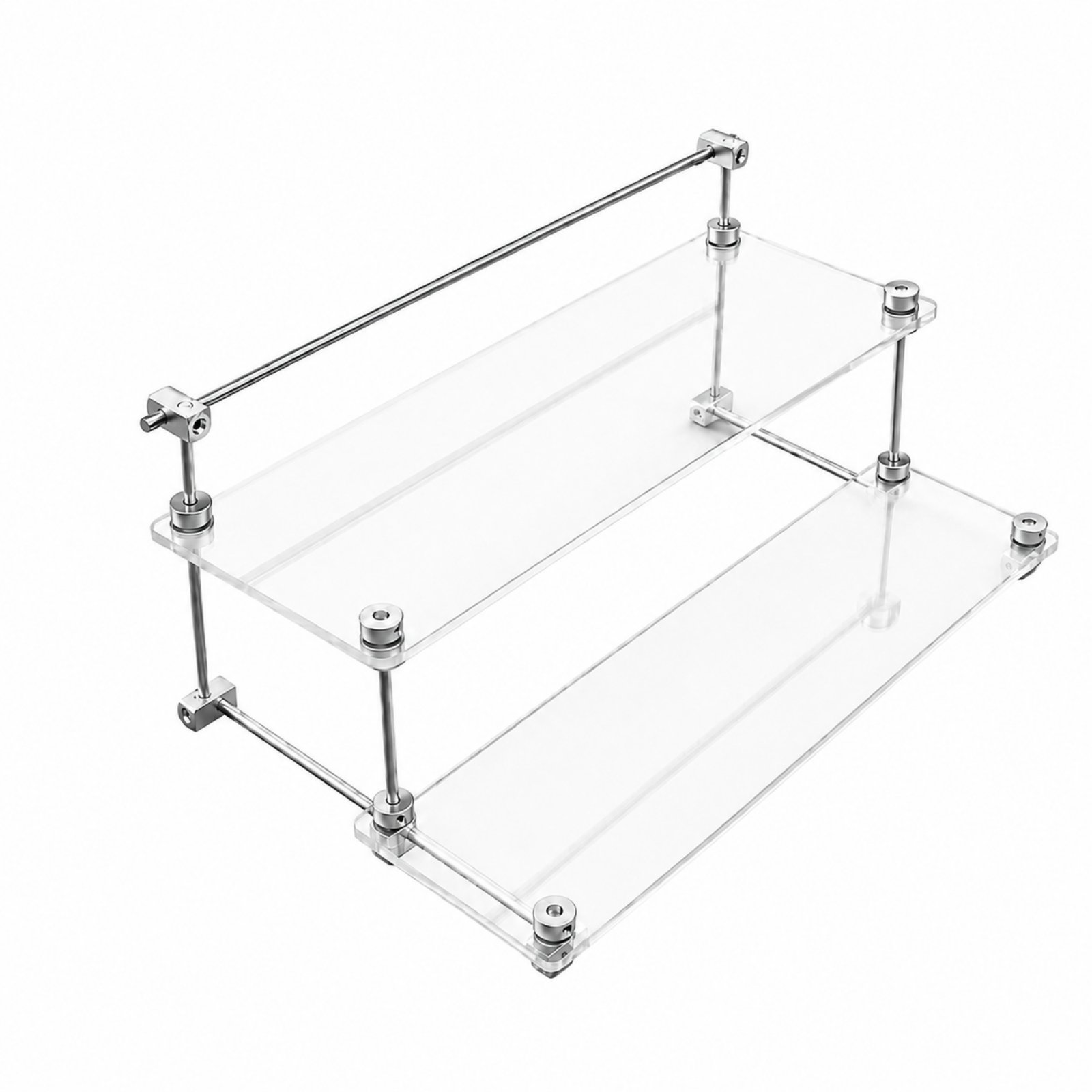 Stepped Tabletop Rack Metal Rods