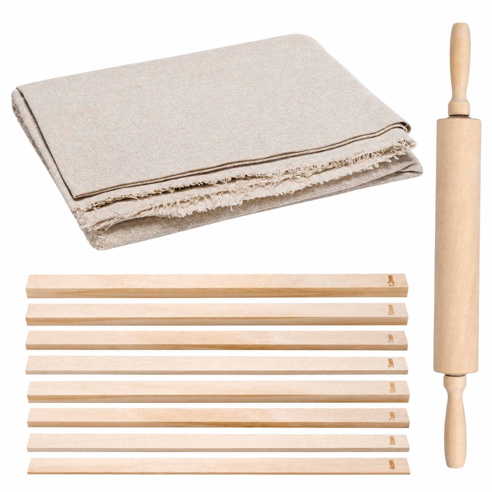 Clay Rolling Kit with Mat