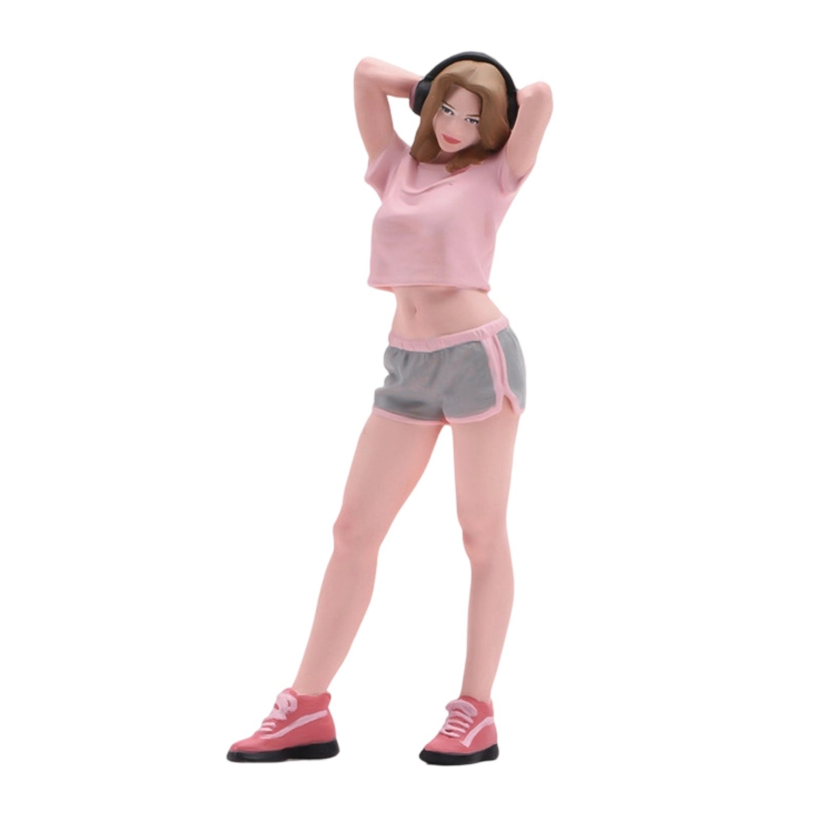 1/18 Miniature Sports Girl Figurine