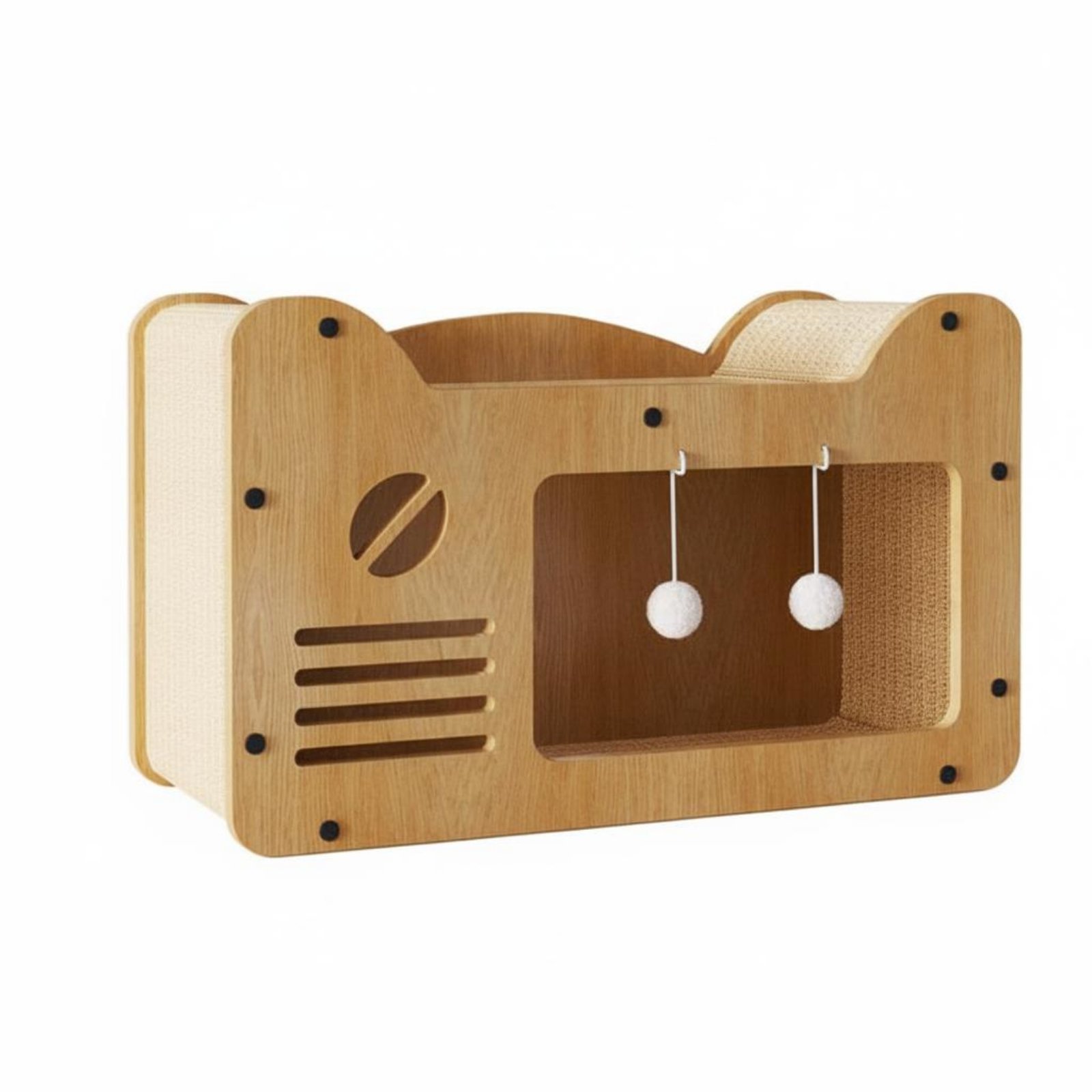 Cardboard Cat Scratcher House