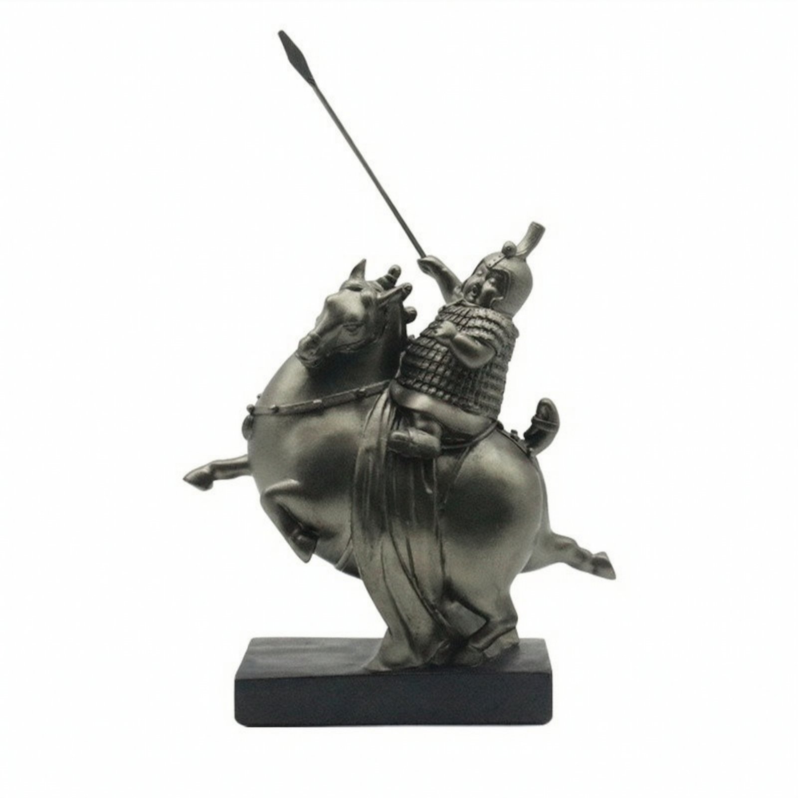 Terracotta Fighter Figurines with Horse