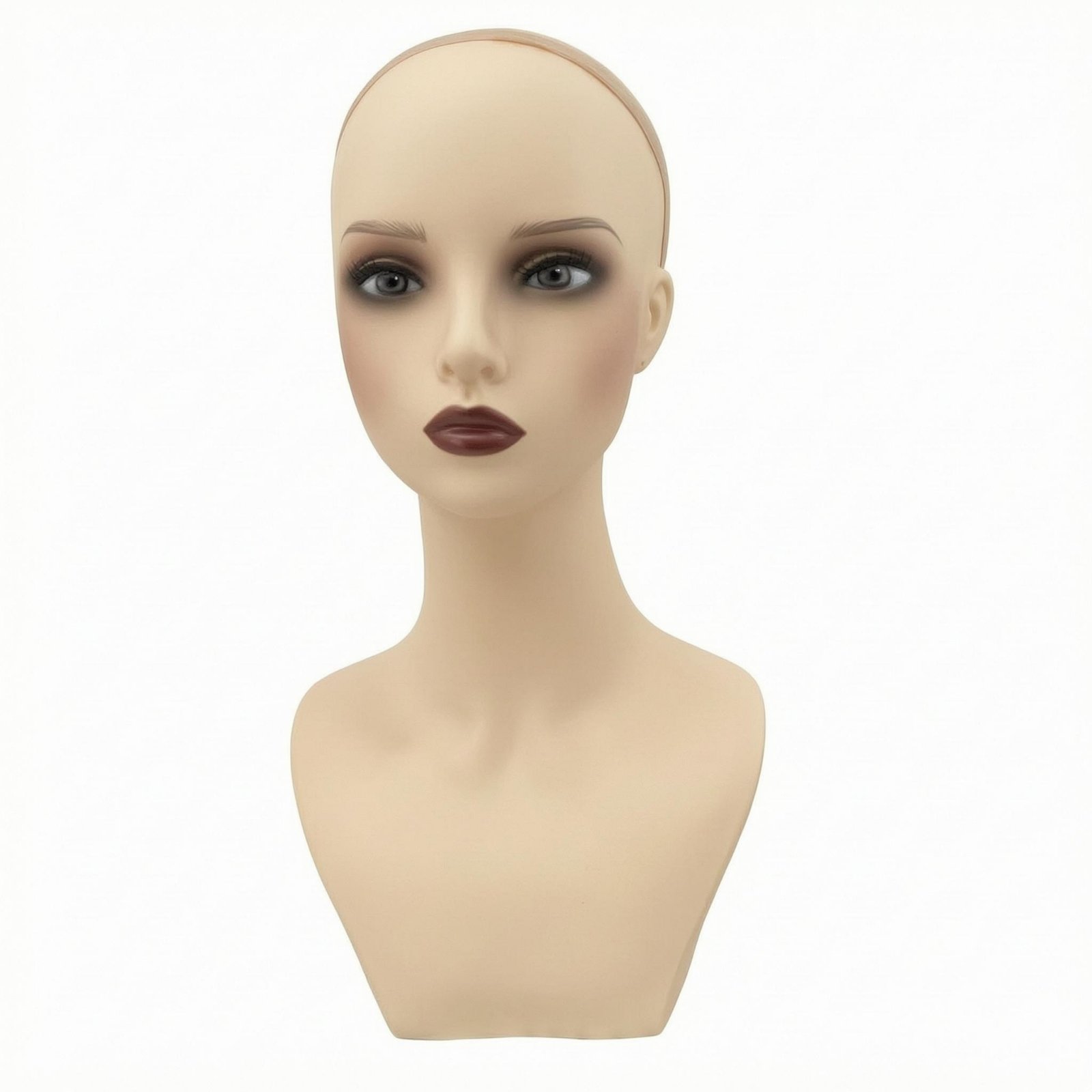 Mannequin Head Bust – Dark Lip Makeup