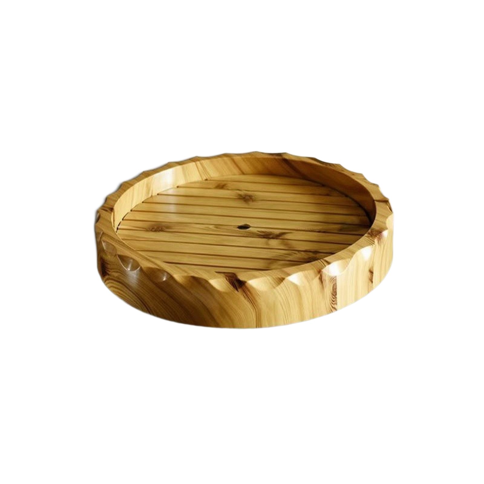 Wood-Grain Serving Platter