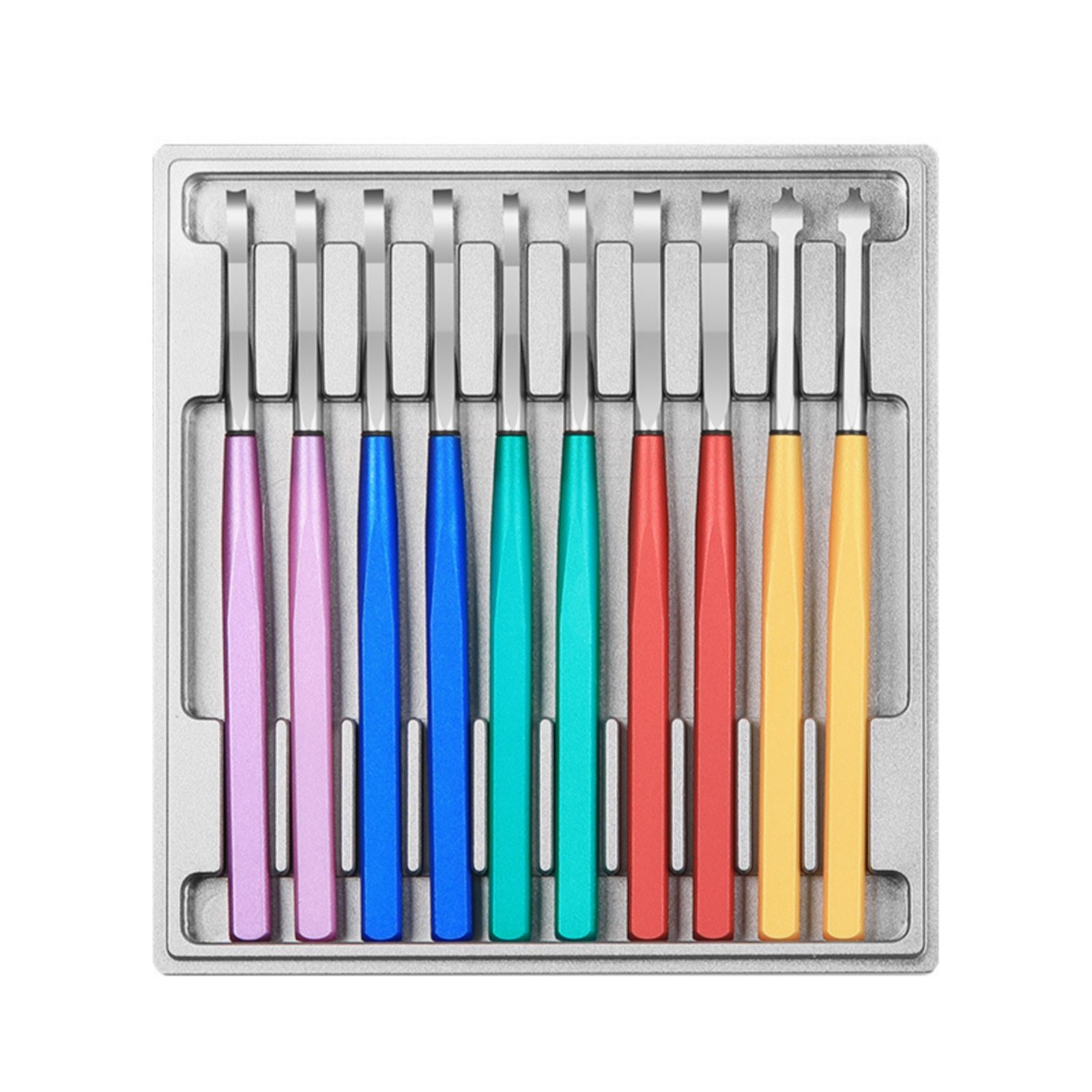 10 Pieces Watch Index Hand Remover with Tray