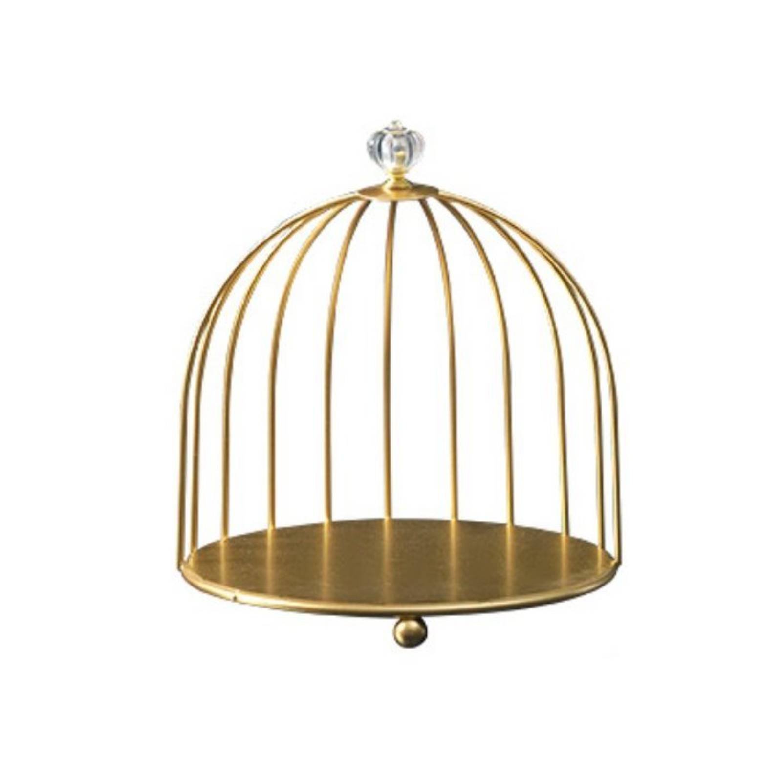 Gold Birdcage Dessert Stand