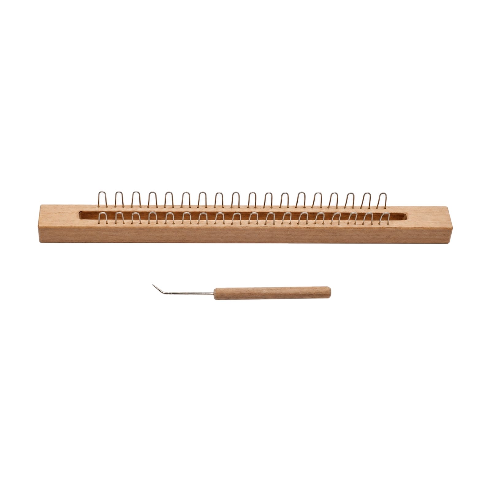 Rectangular Wooden Knitting Board