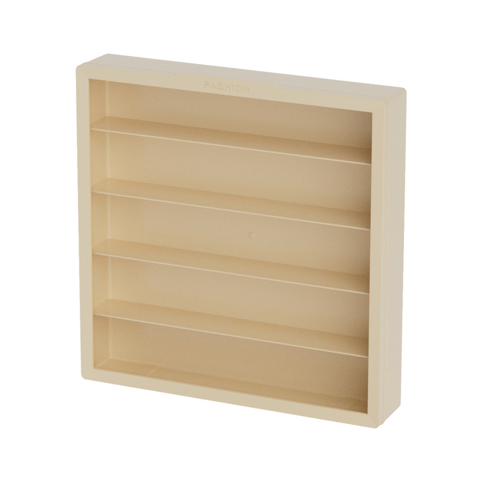 Wall Display Case with Shelves