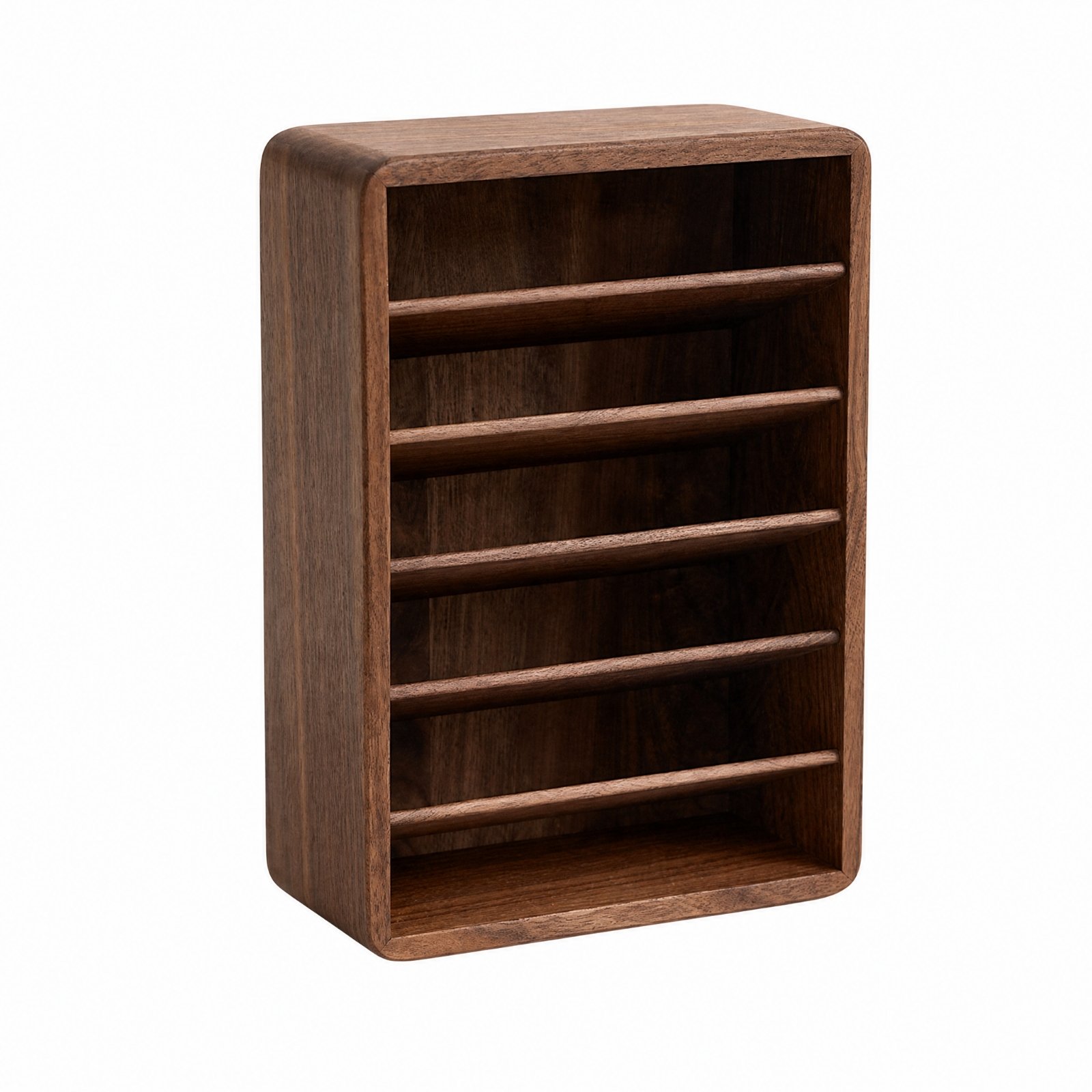 Wooden Makeup Organizer Desktop