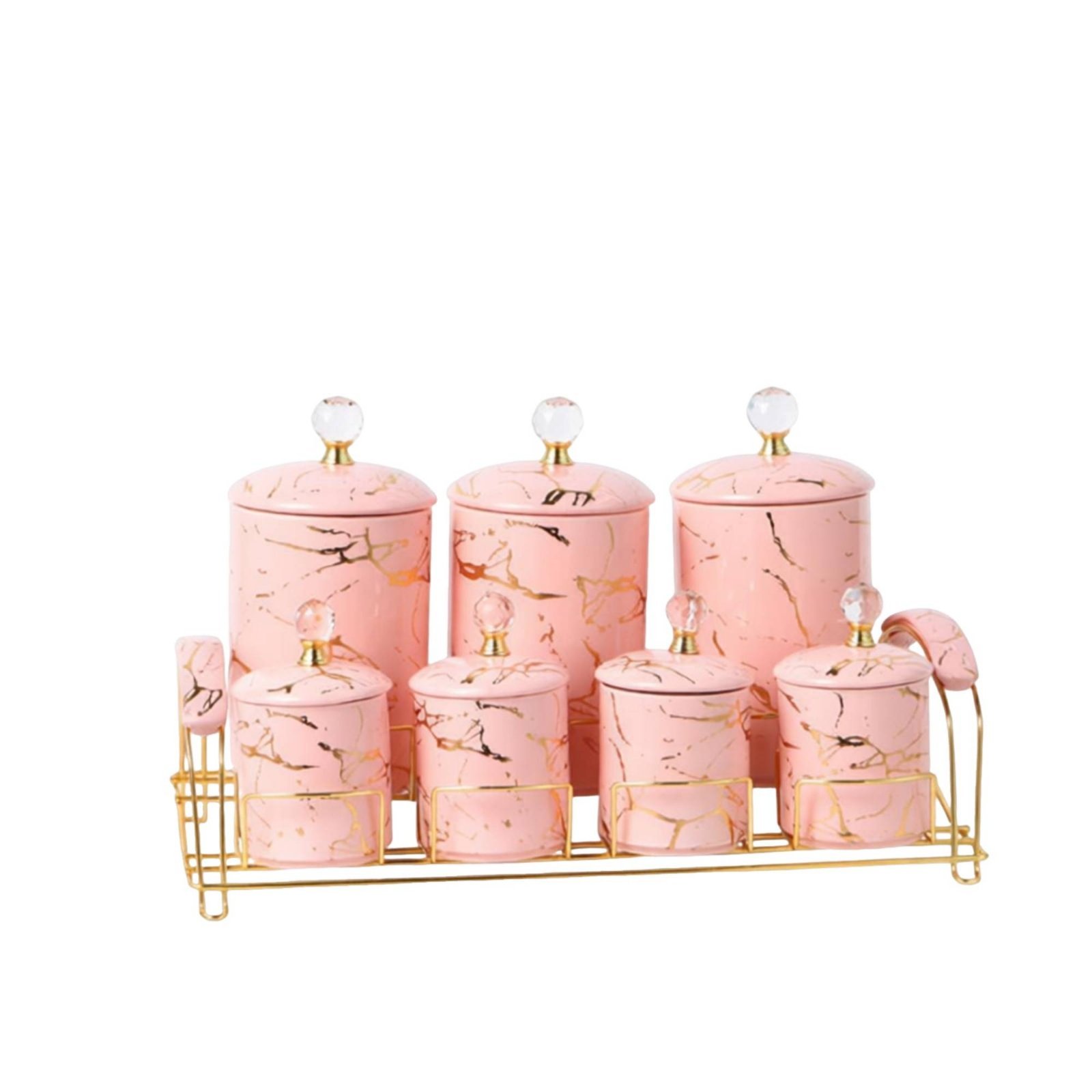 7-Piece Ceramic Kitchen Canister Set