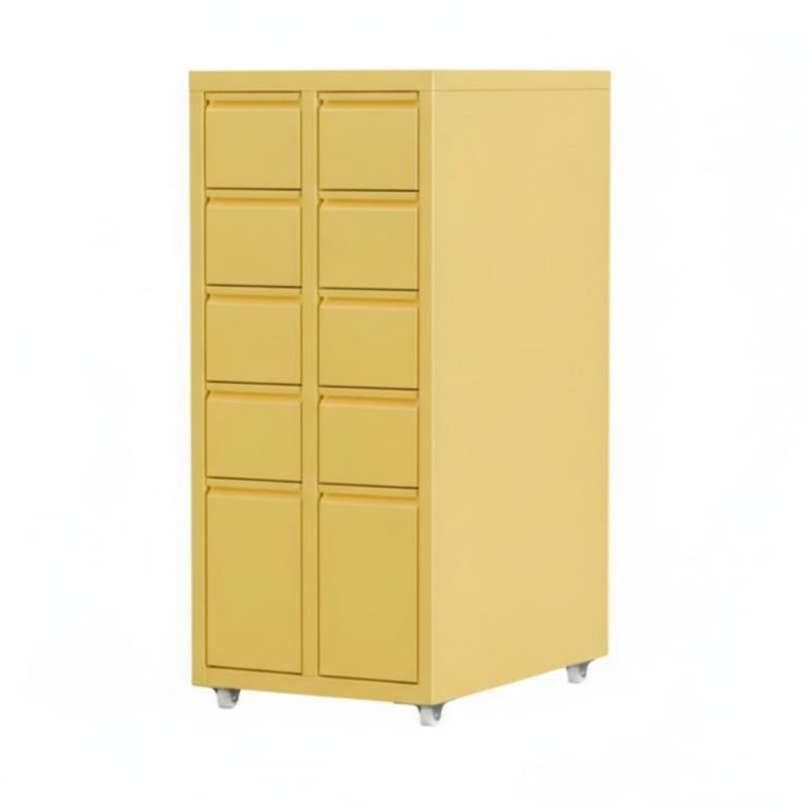 10-Drawer Rolling Cart