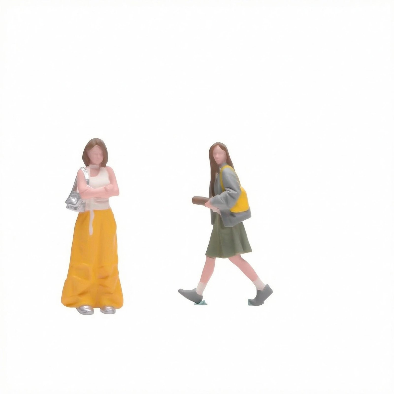 2-Piece 1/64 Scale People Figurines