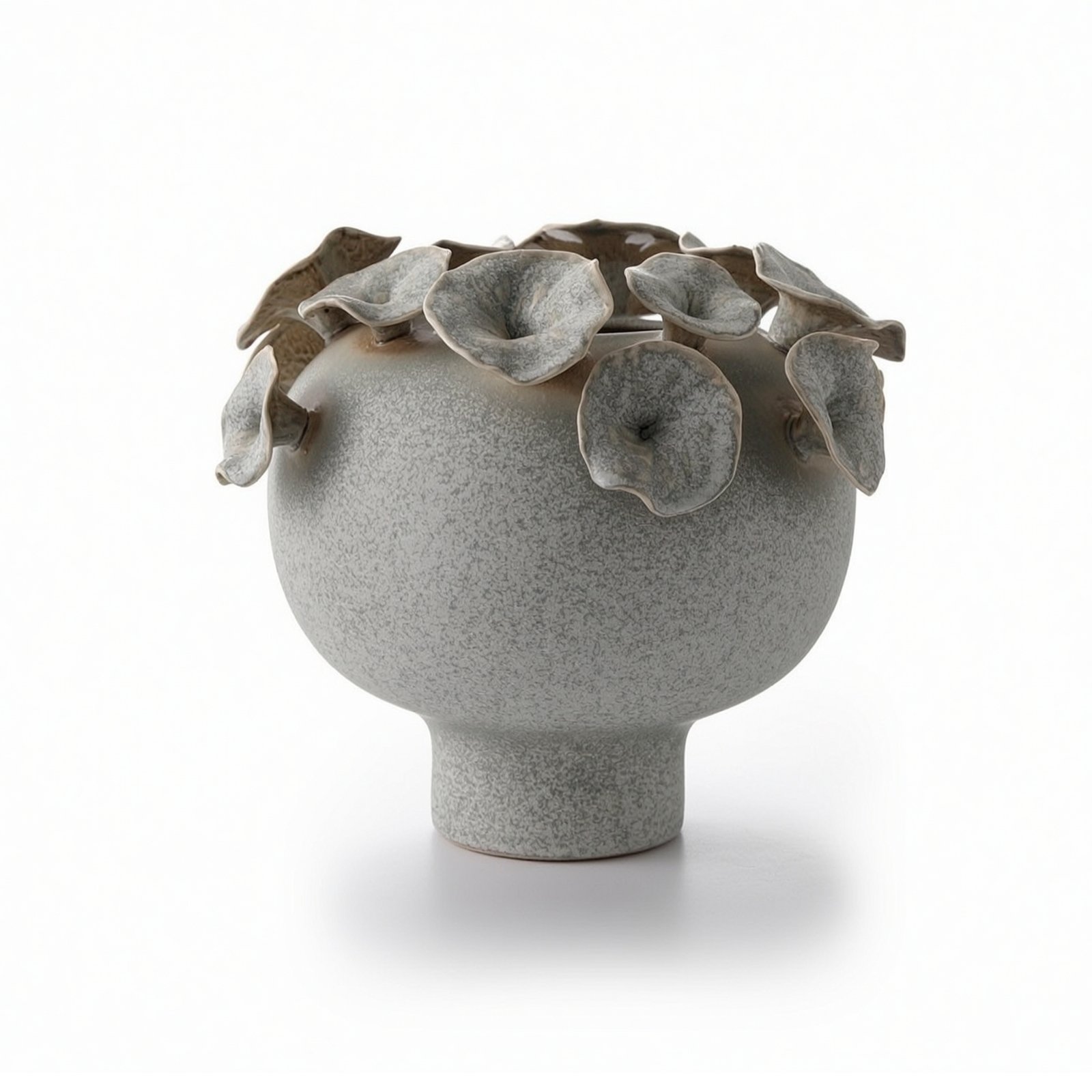 Vase Petal Relief