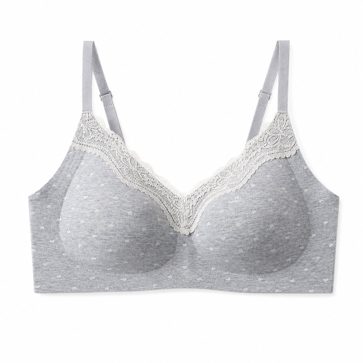 Set of 6 Wireless Jelly Strip Bra