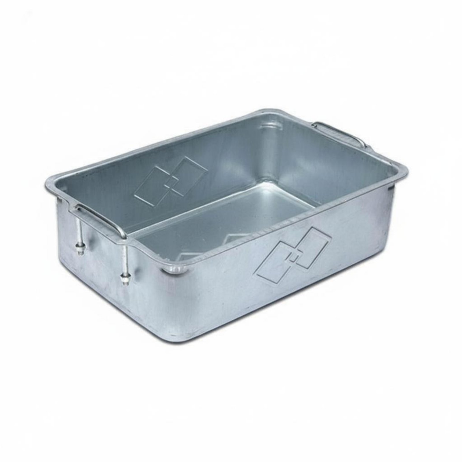 Galvanized Metal Tote Box