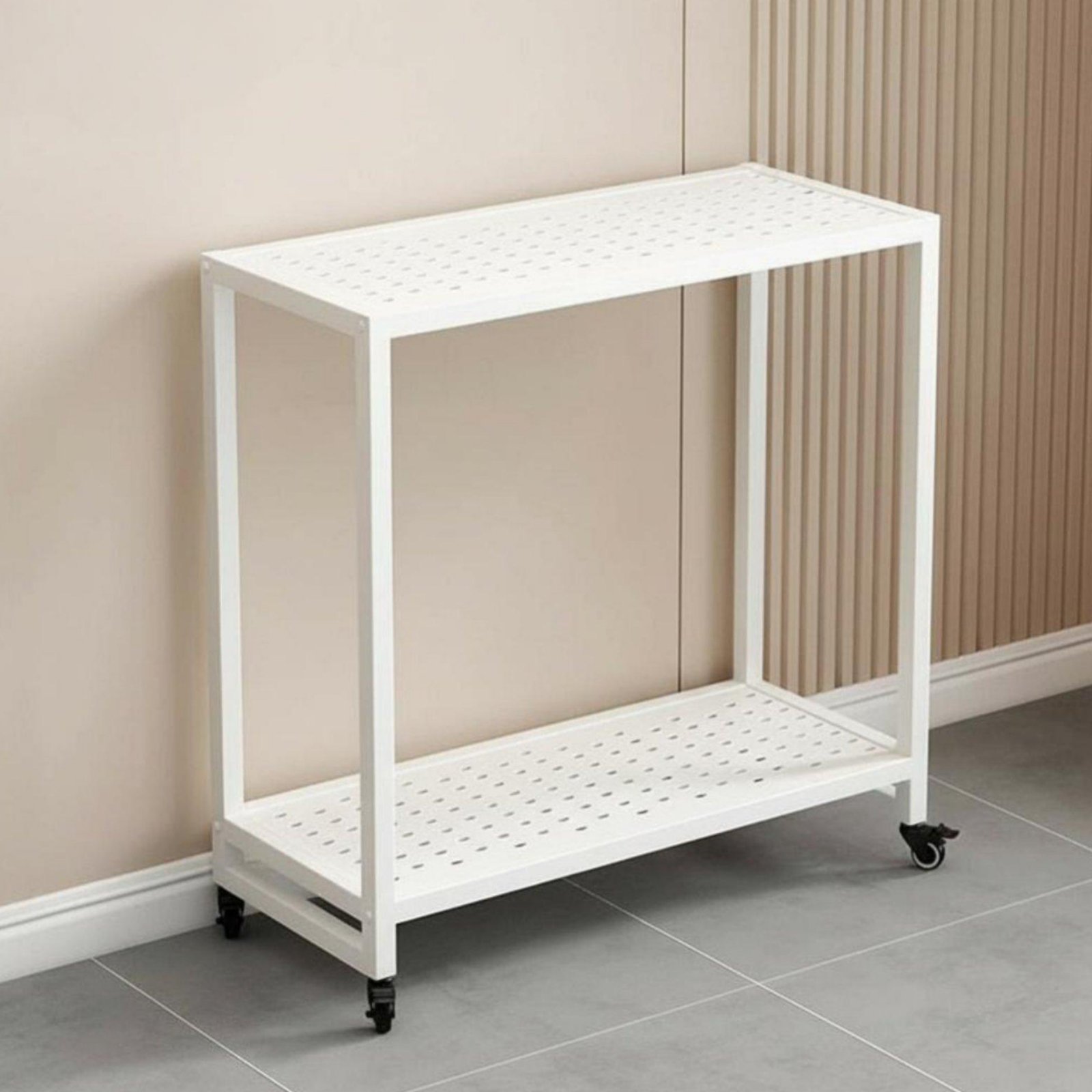 2-Tier Rolling Plant Stand