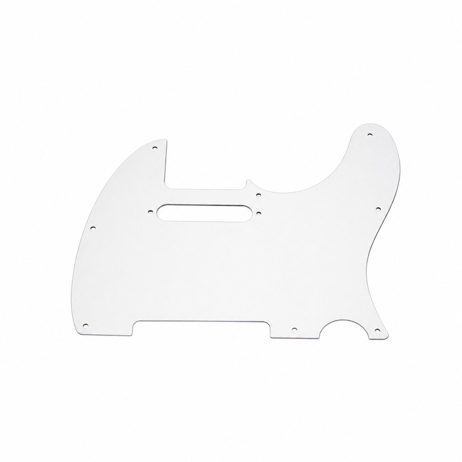 Metal Pickguard Plate with Mounting Holes