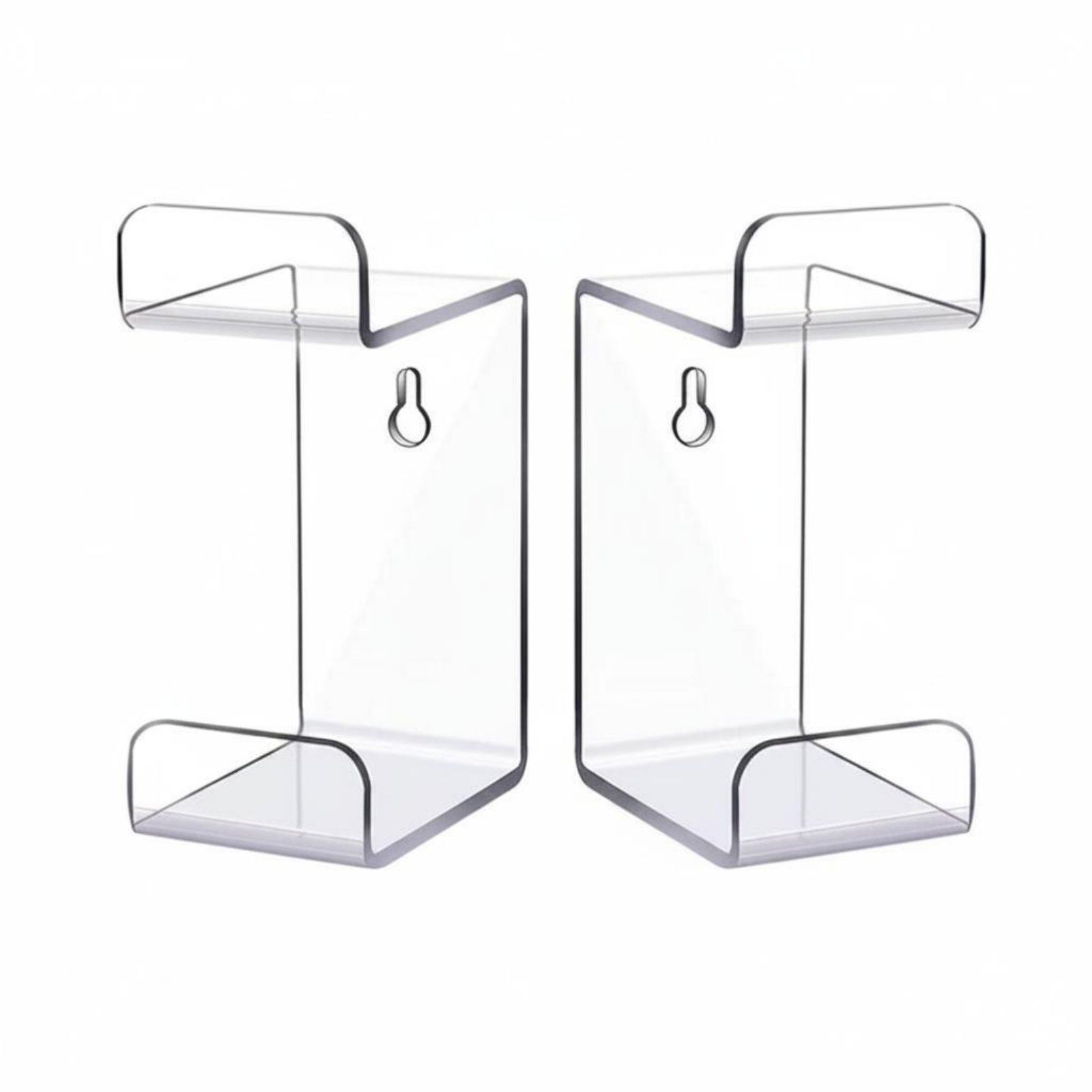 2-Piece Wall Mount Headphone Hanger