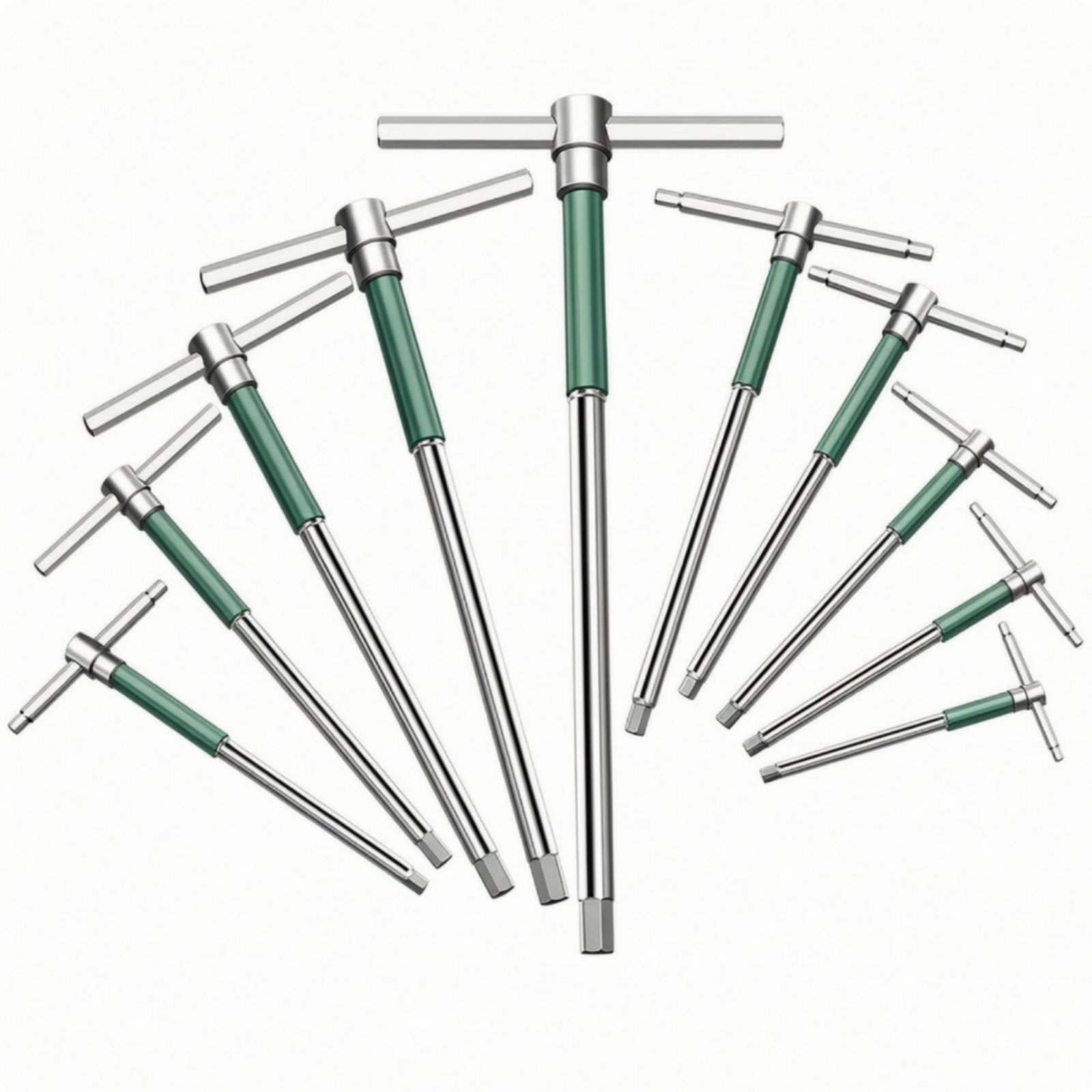 10-Piece Sliding T-Handle Hex Key Set