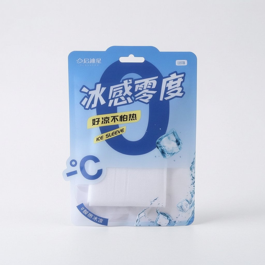 Ice Silk Arm Sleeves – Adult, White Basic Cooling