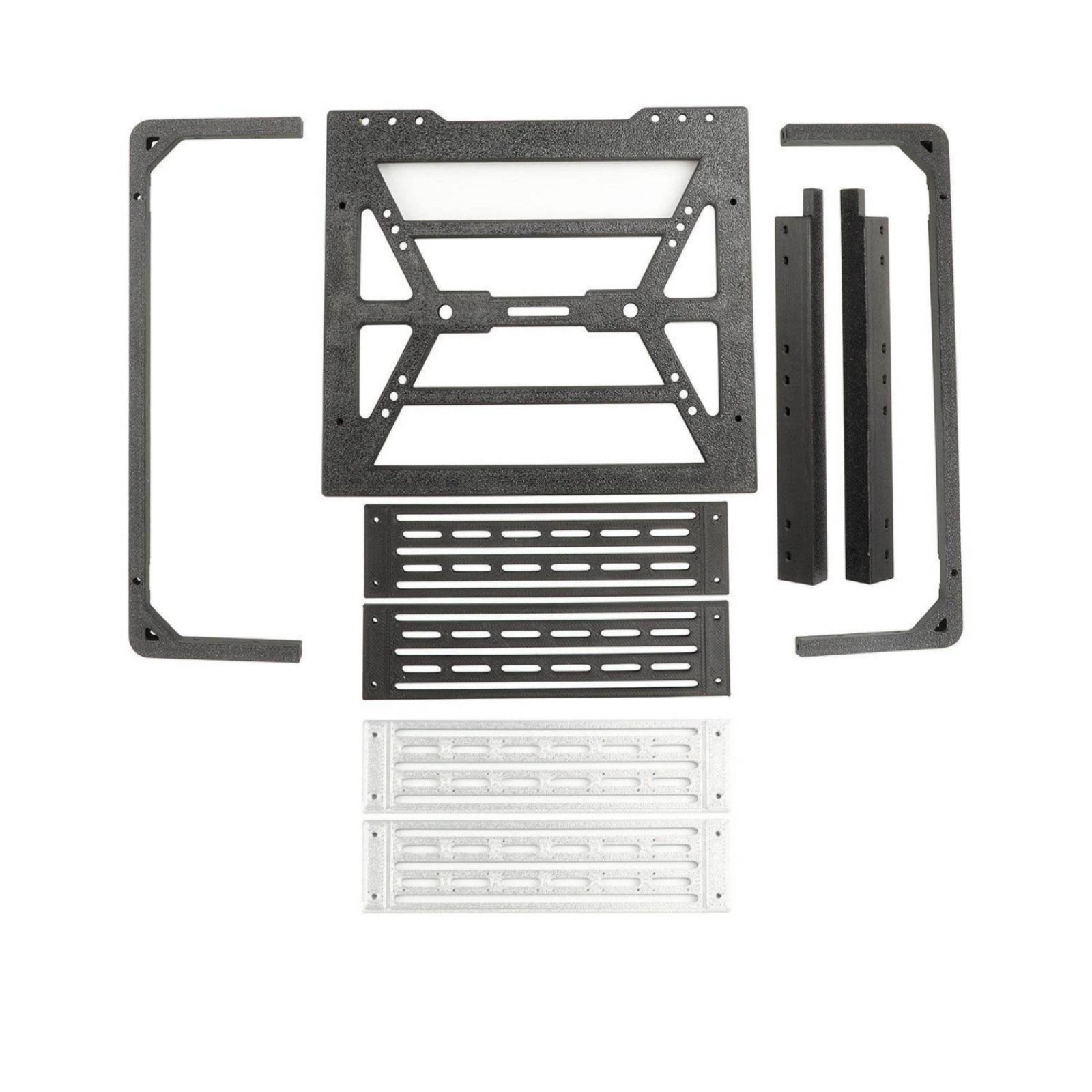 Textured RC Pickup Bed Roll Bar