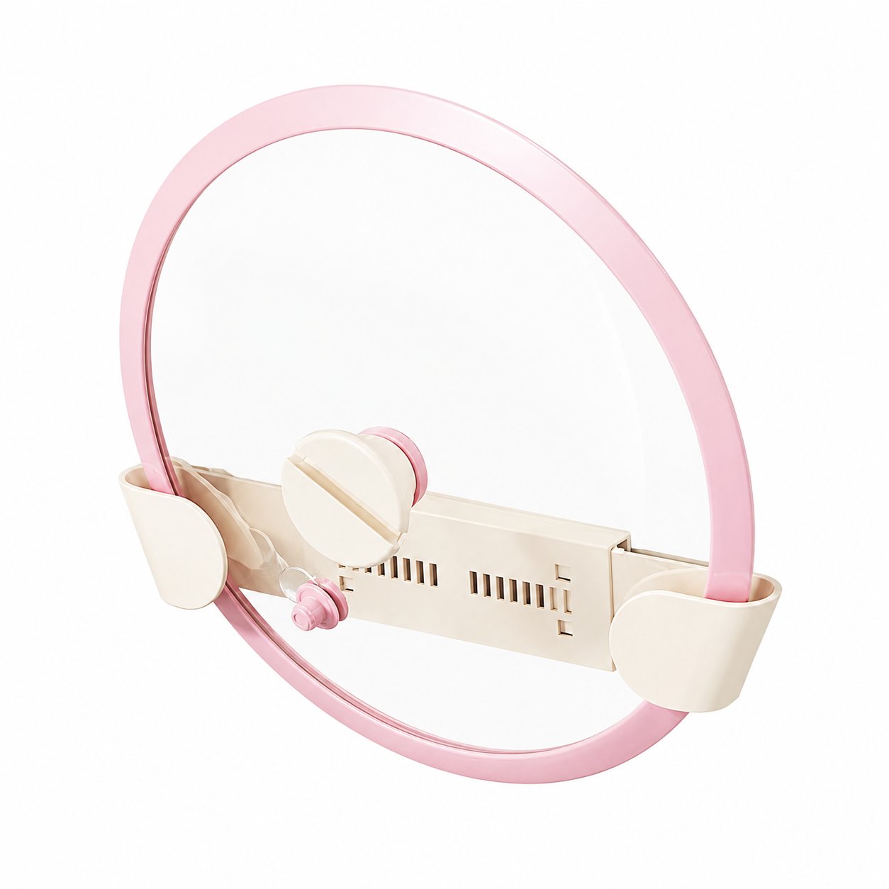 Wall-Mounted Pot Lid Holder – Ivory