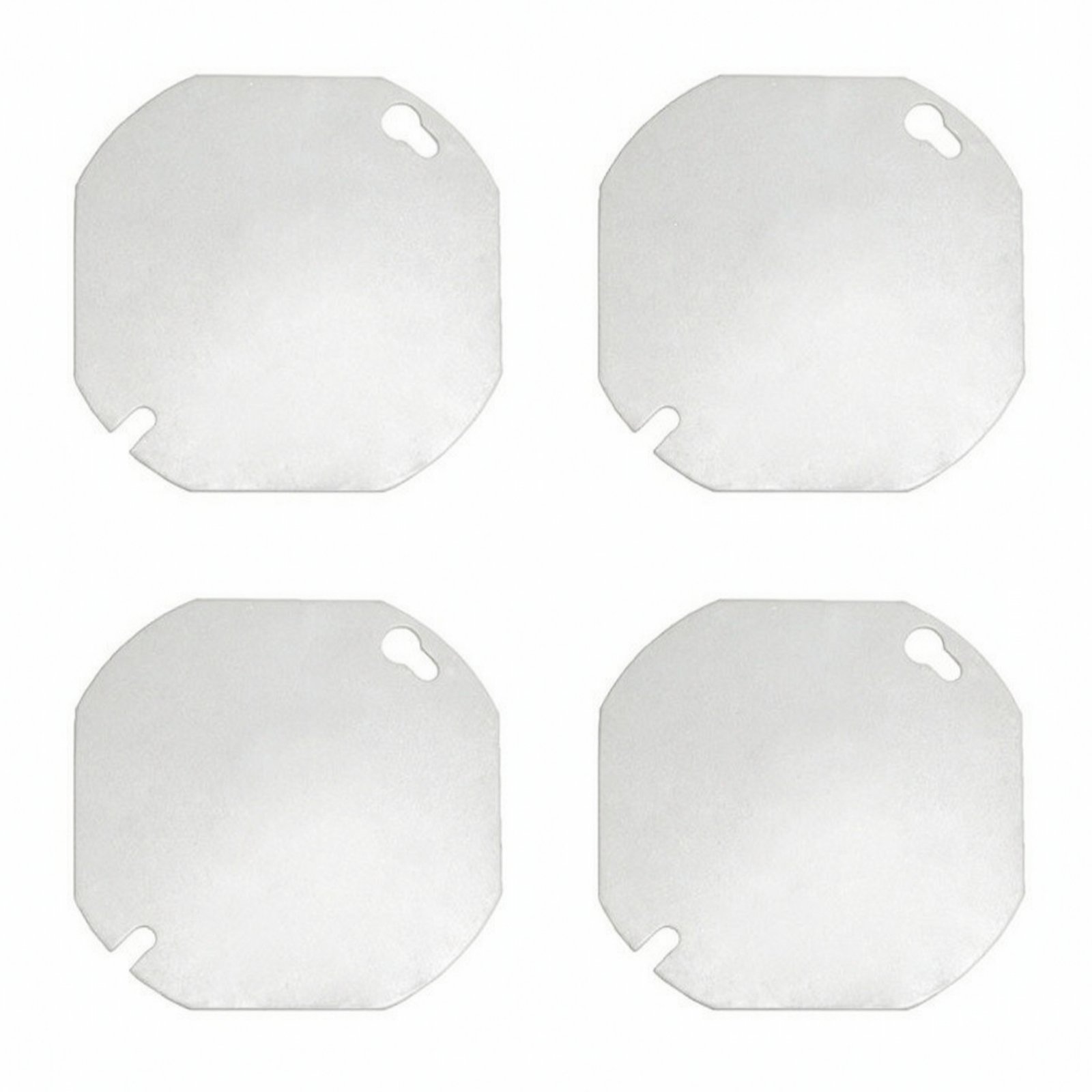 4-Piece Stainless Steel Octagonal Box Cover