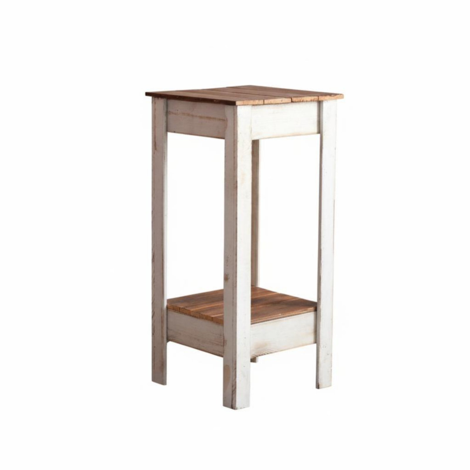 2-Tier Rustic Plant Stand