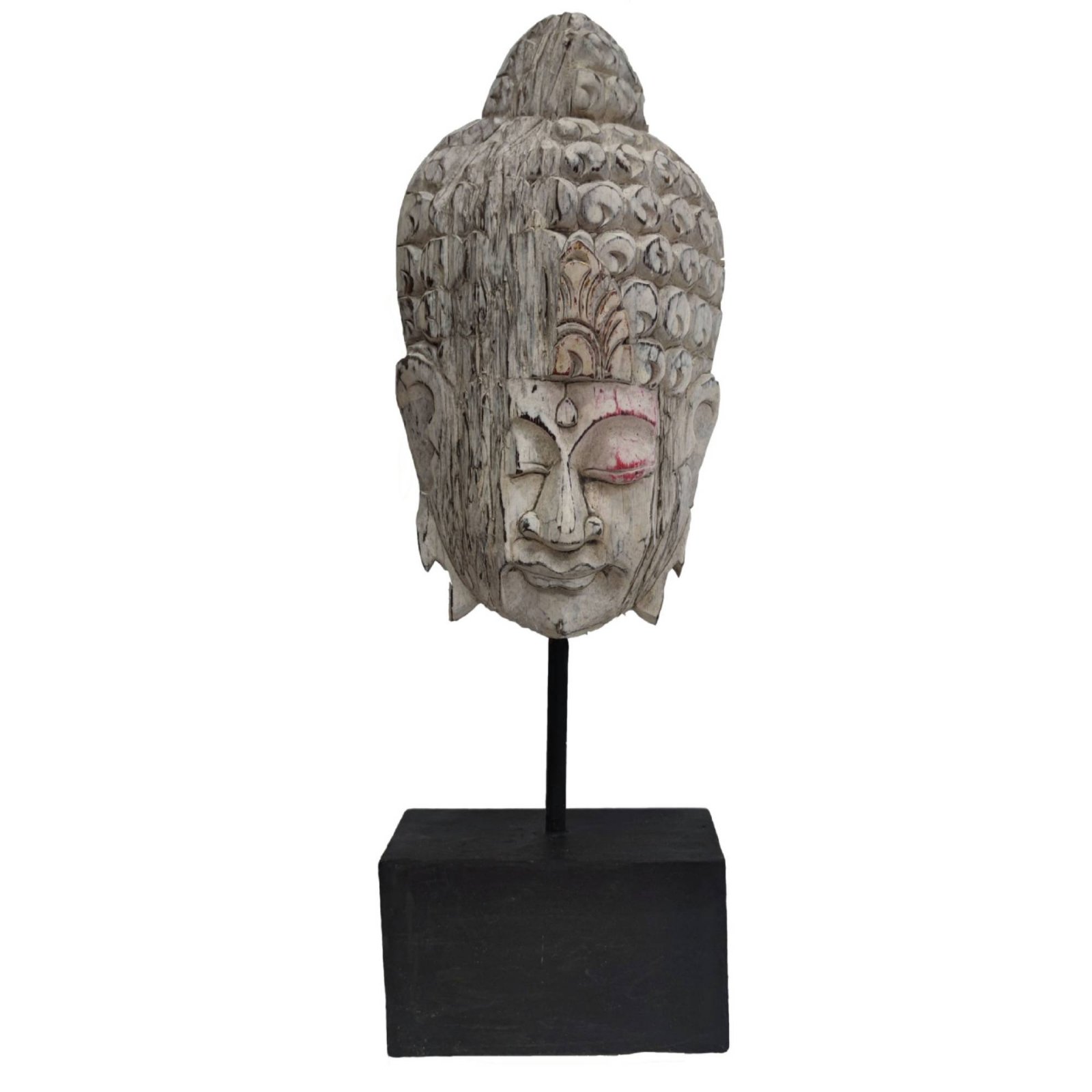 Weathered Buddha Head Ornament