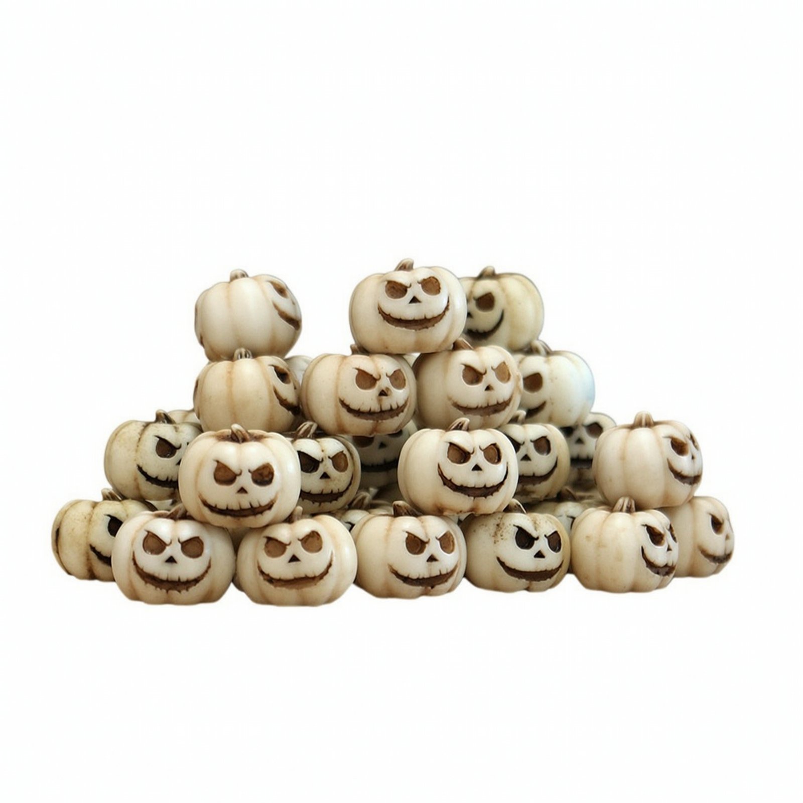 20-Piece Resin Pumpkin Accents