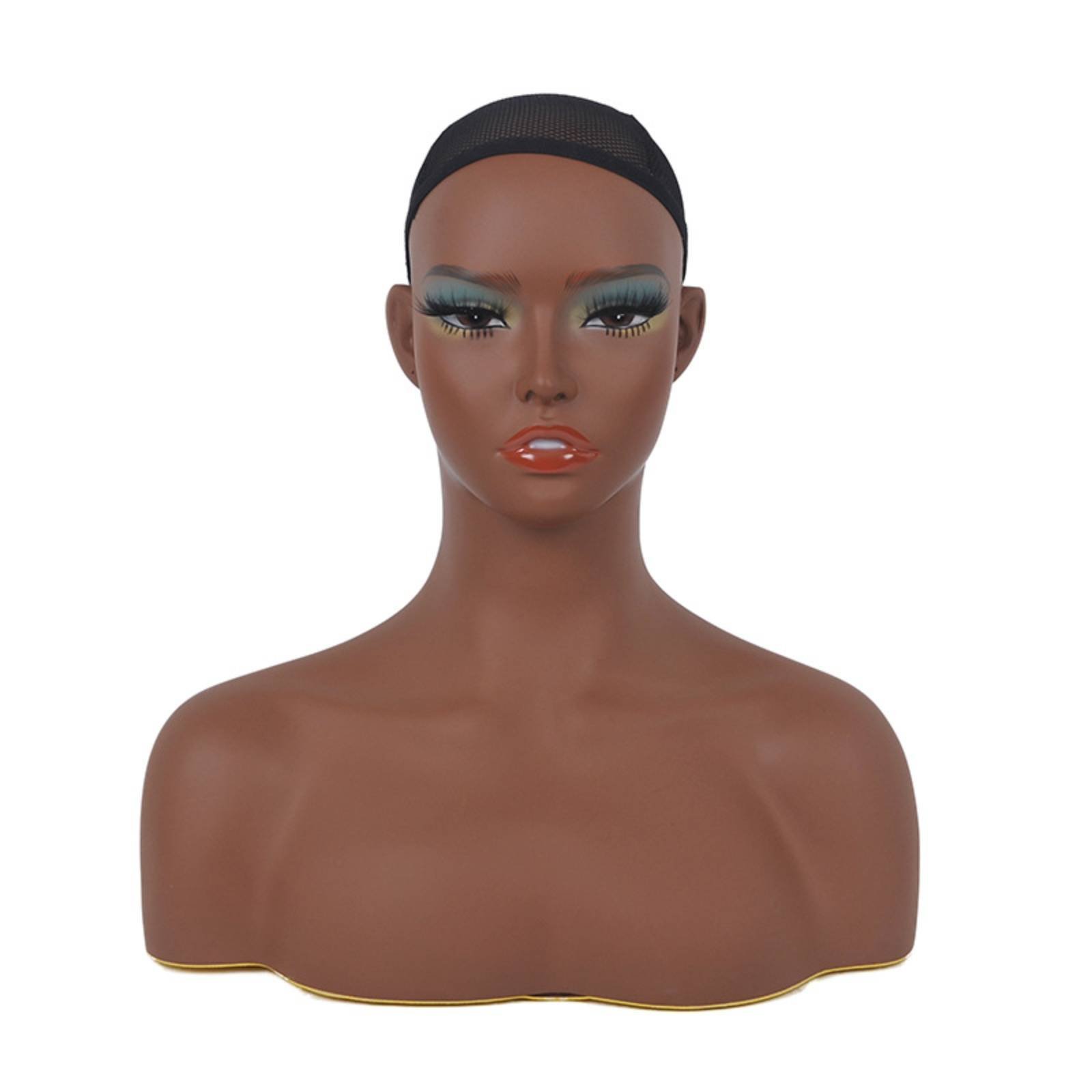 Mannequin Head Bust – Black