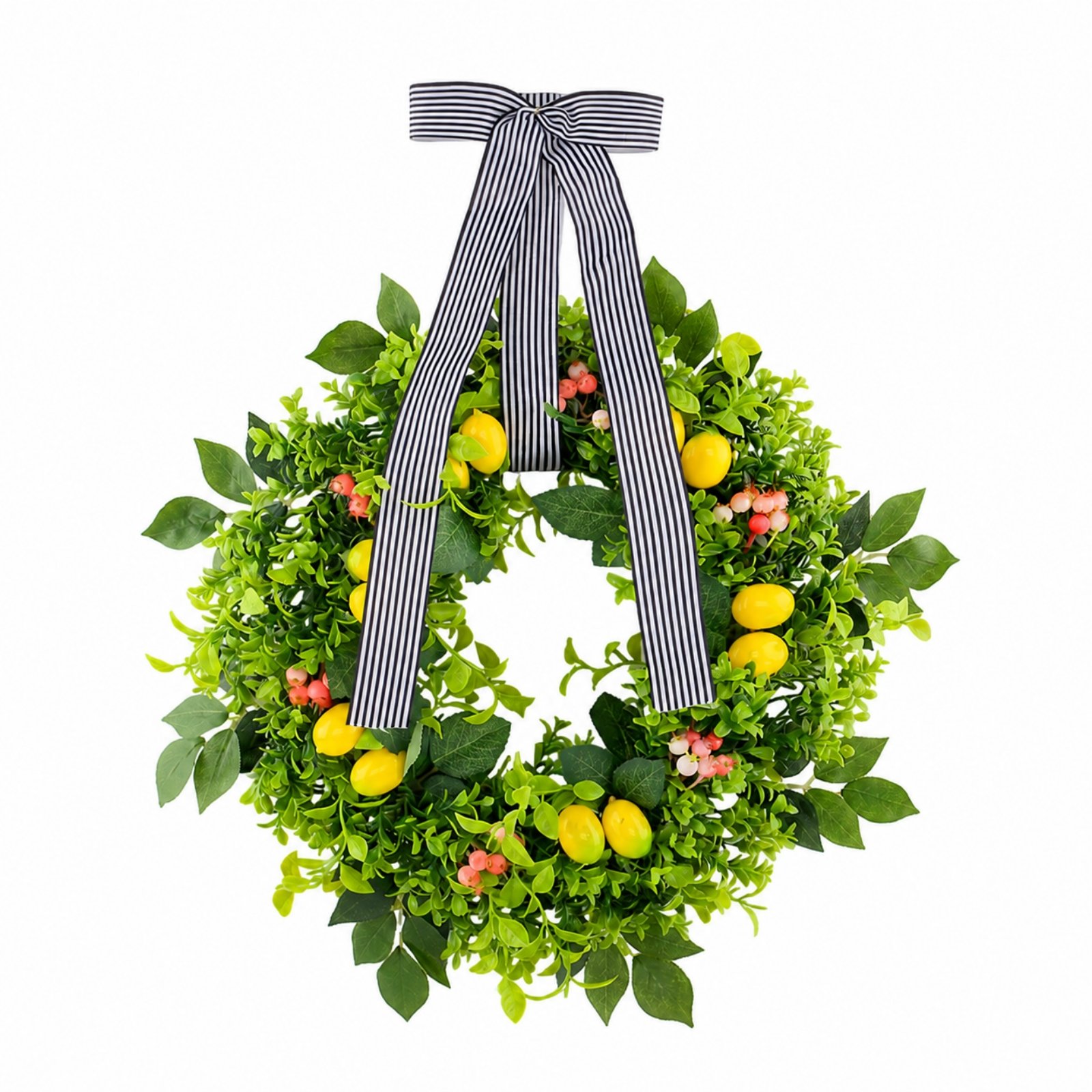Artificial Yellow Fruit Wreath