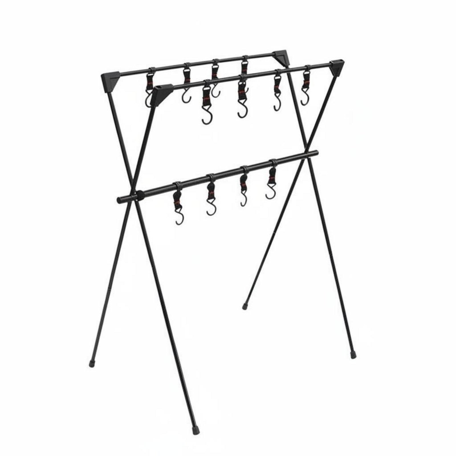 Foldable A-Shaped Storage Rack