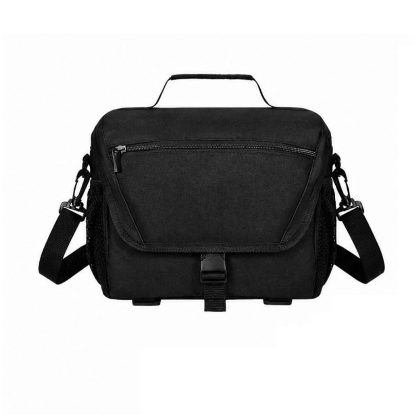 Water-Resistant Camera Shoulder Bag – Black