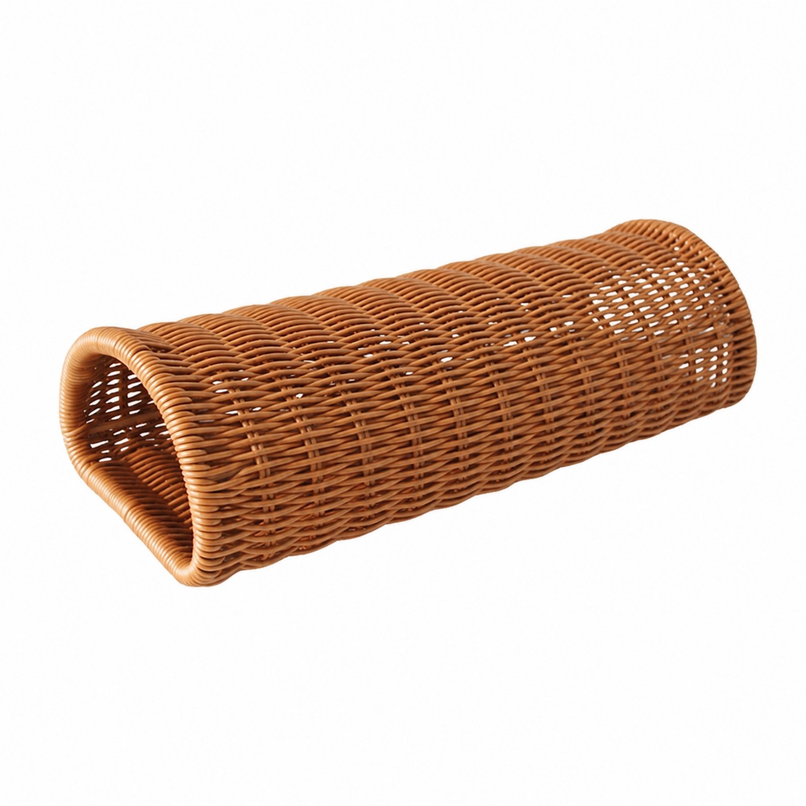Faux-Rattan Neck Support Pillow