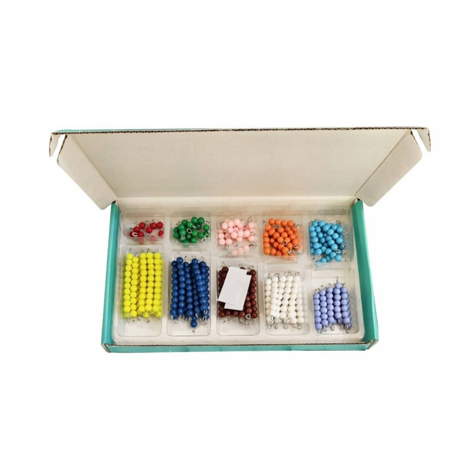 Wooden Number Bead Set