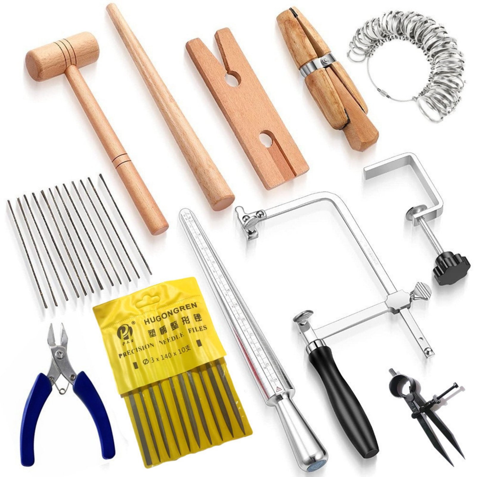 Jewelry Repair Tool Set with Band Sizer