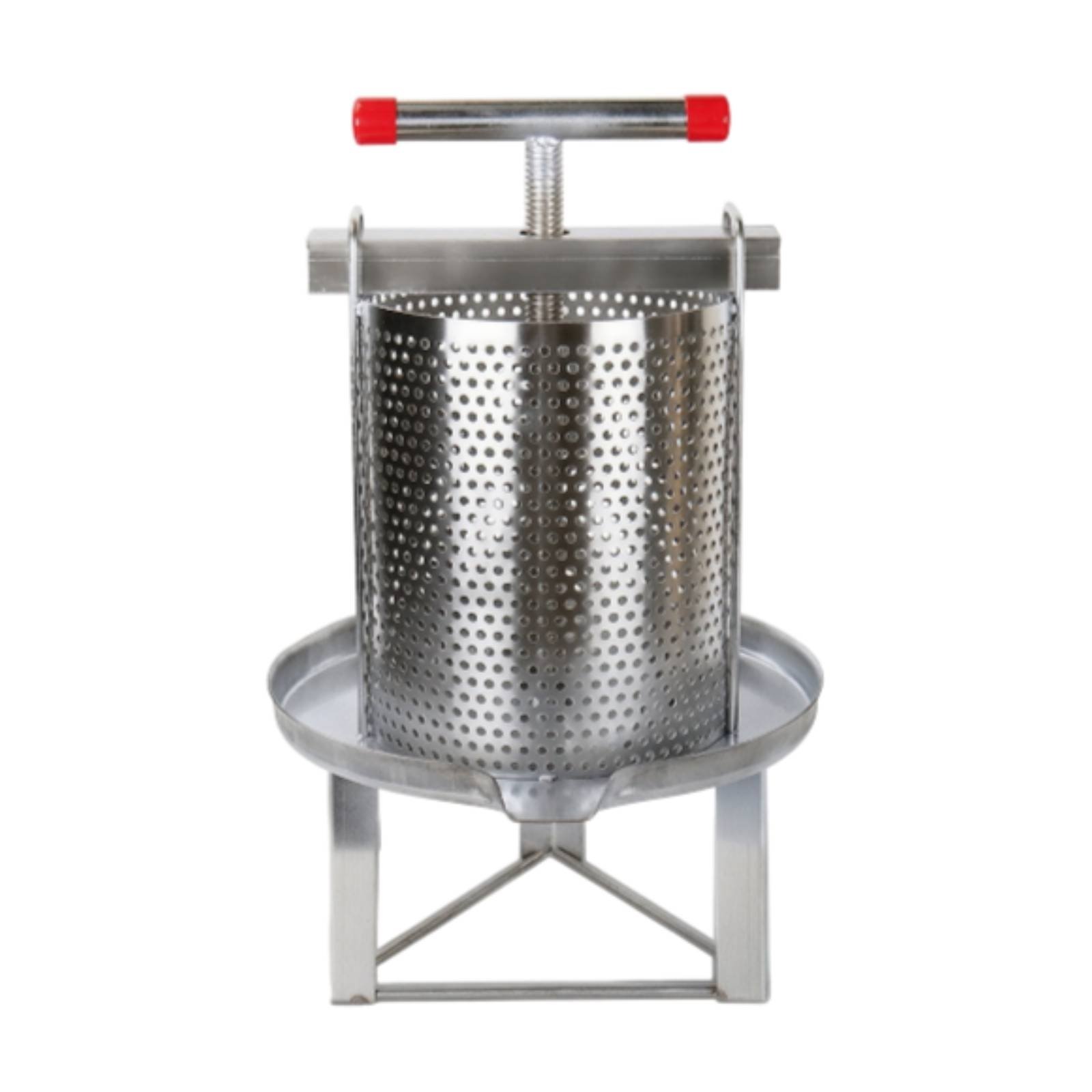 Stainless Steel Honey Press – Straight Edge Beam