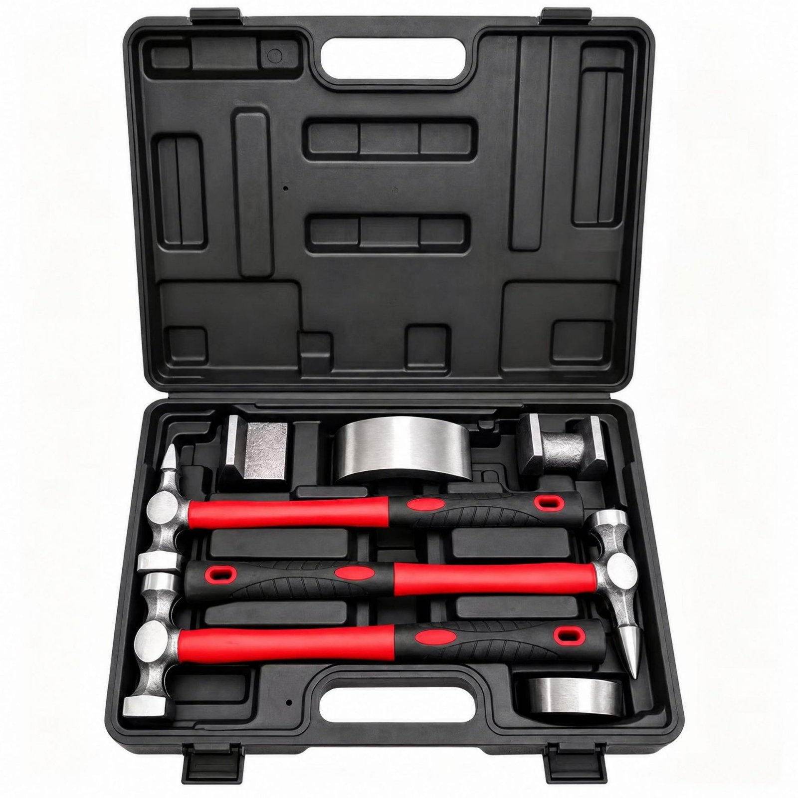 Sheet Metal Anvils Set with Case