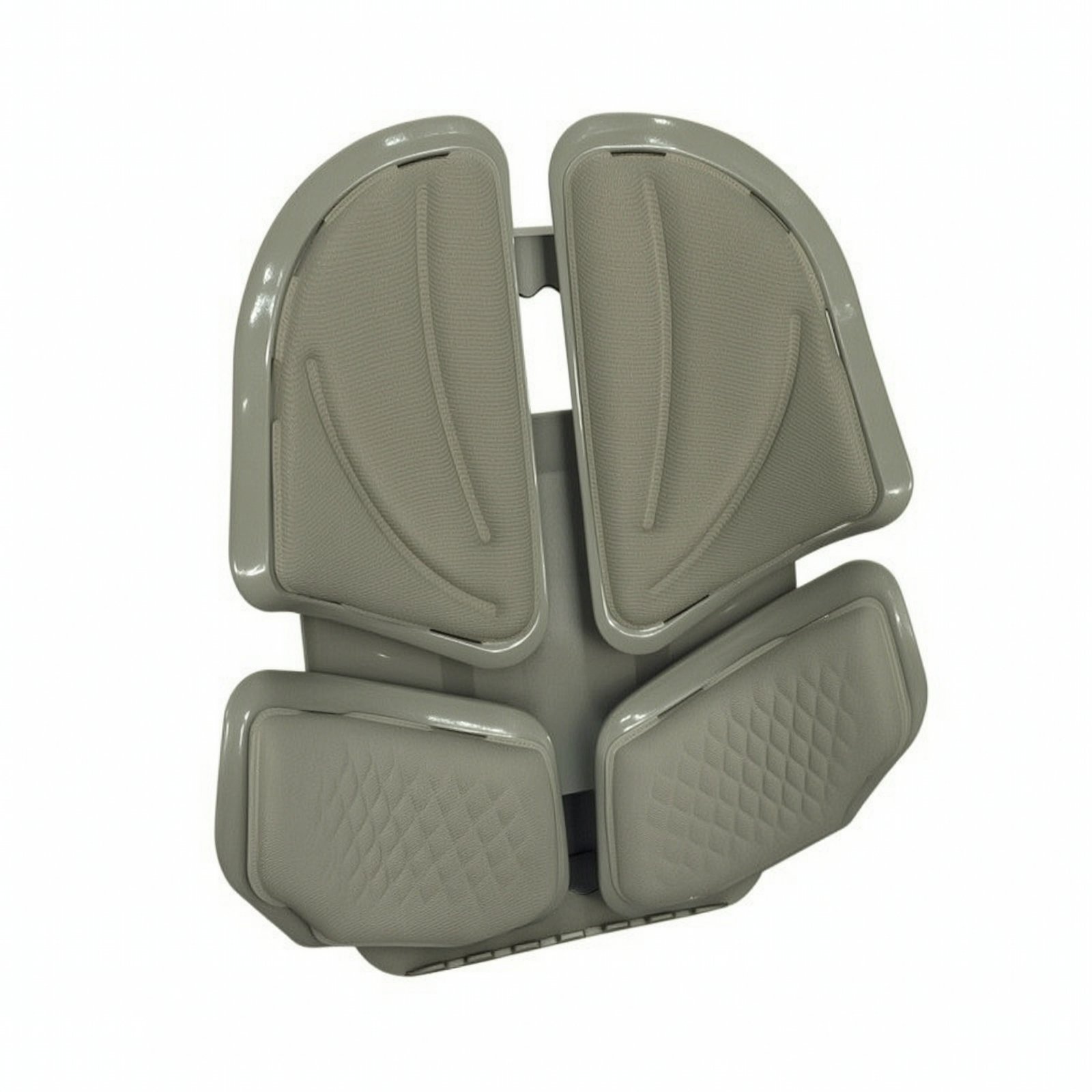 Ergonomic Back Support Cushion – Grey