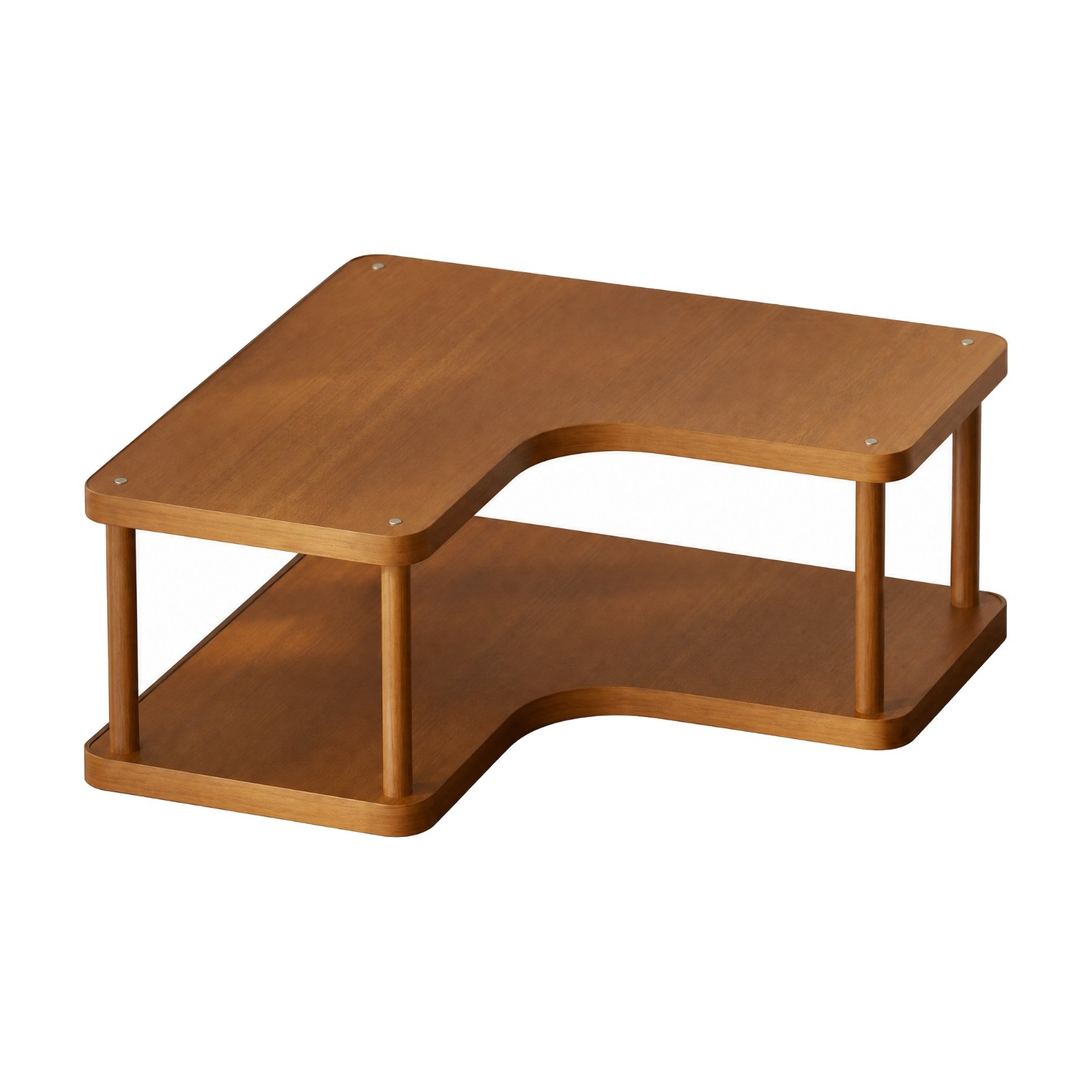 Bamboo Corner Shelf