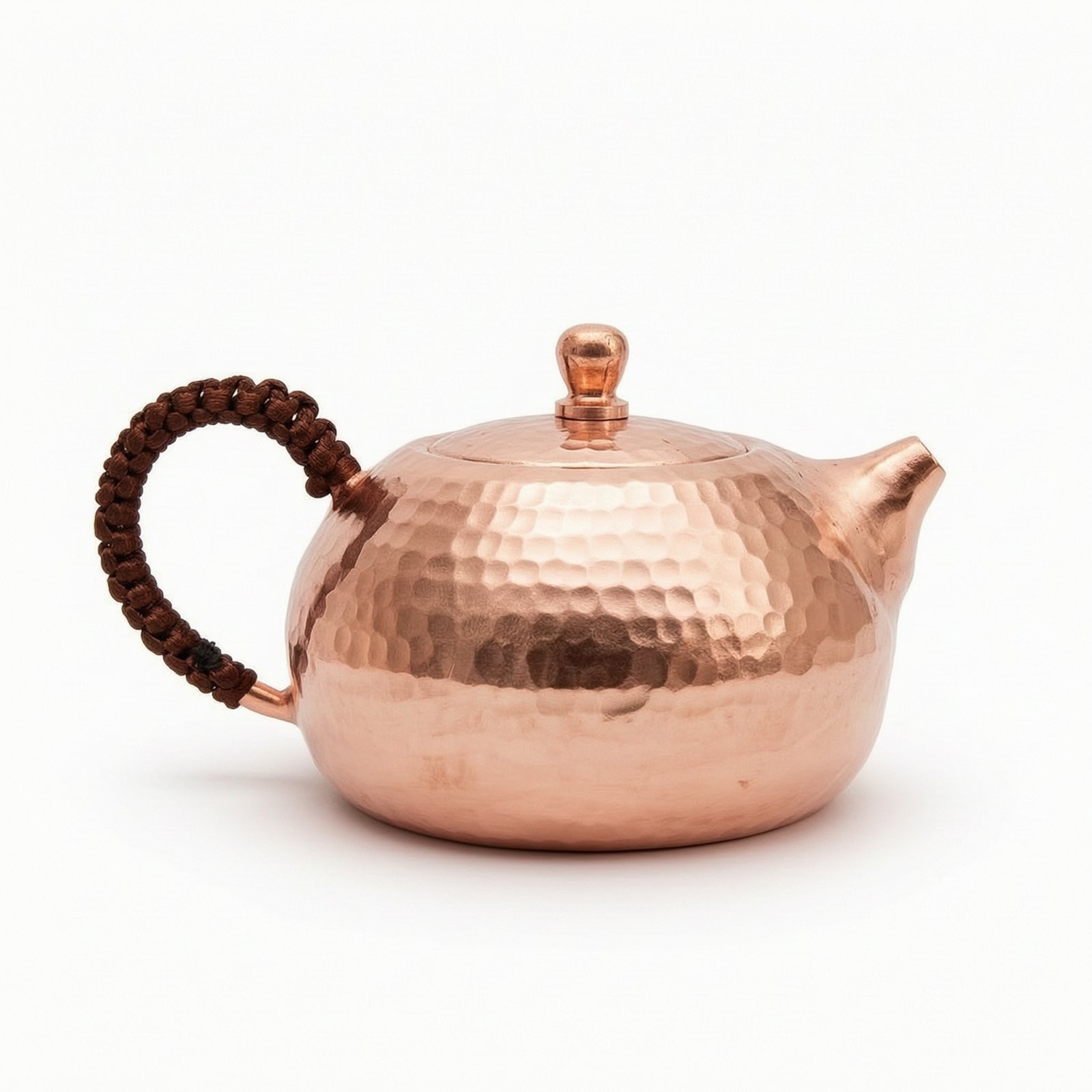 Hammered Copper Tea Kettle