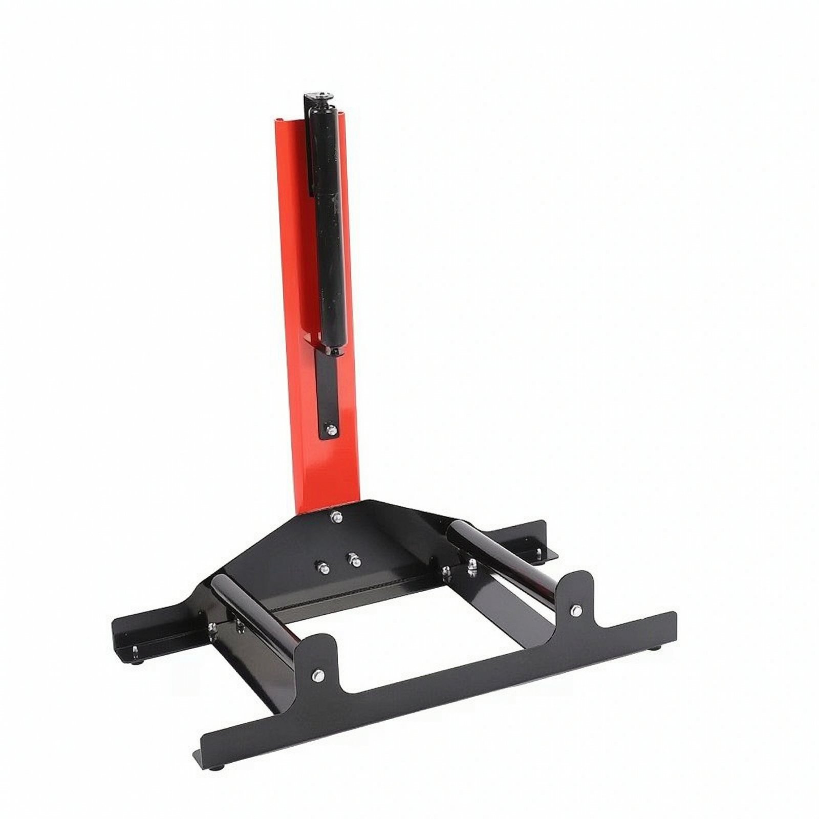 Tire-Cleaning Stand with Rollers