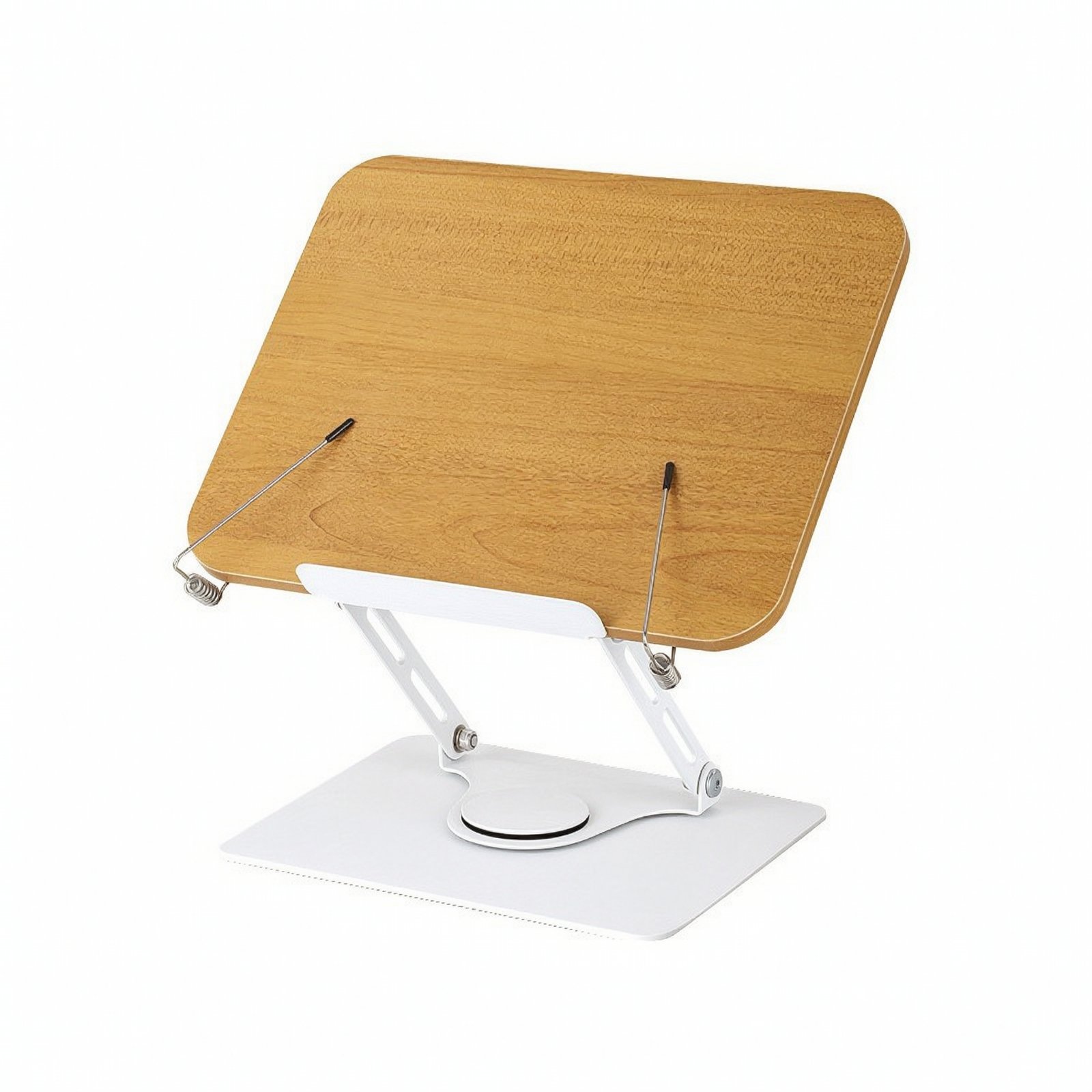 Desktop Book Stand with Wooden Board