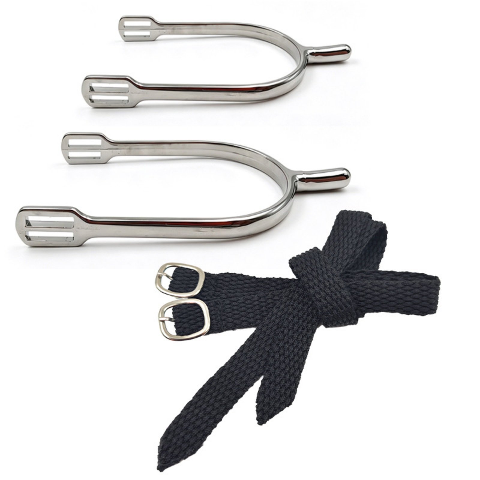 Adjustable Riding Cues with Straps