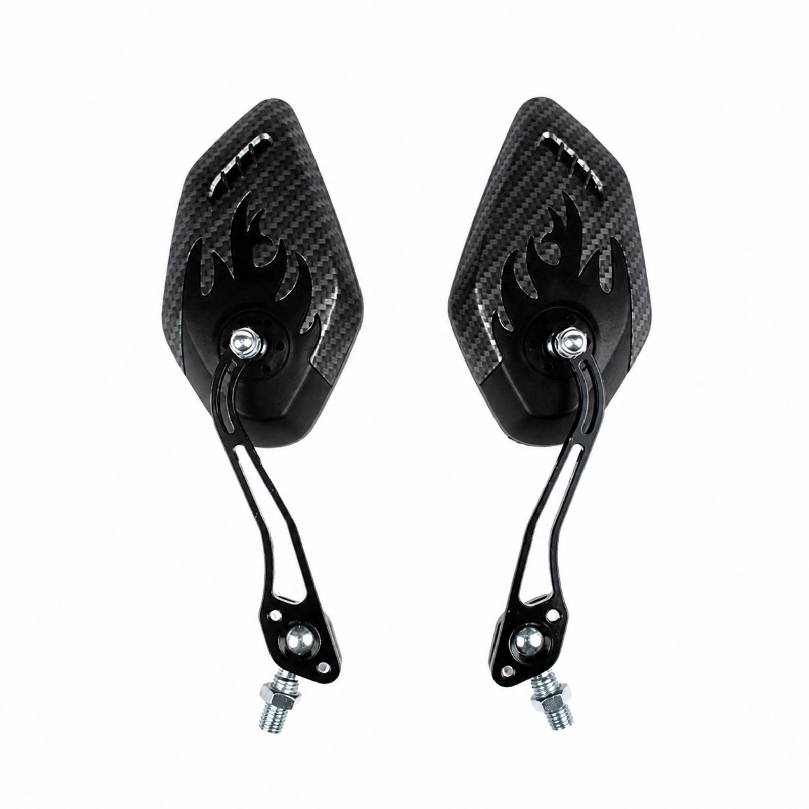 Adjustable Cycle Rear-Facing Mirror Aluminum Alloy Arm