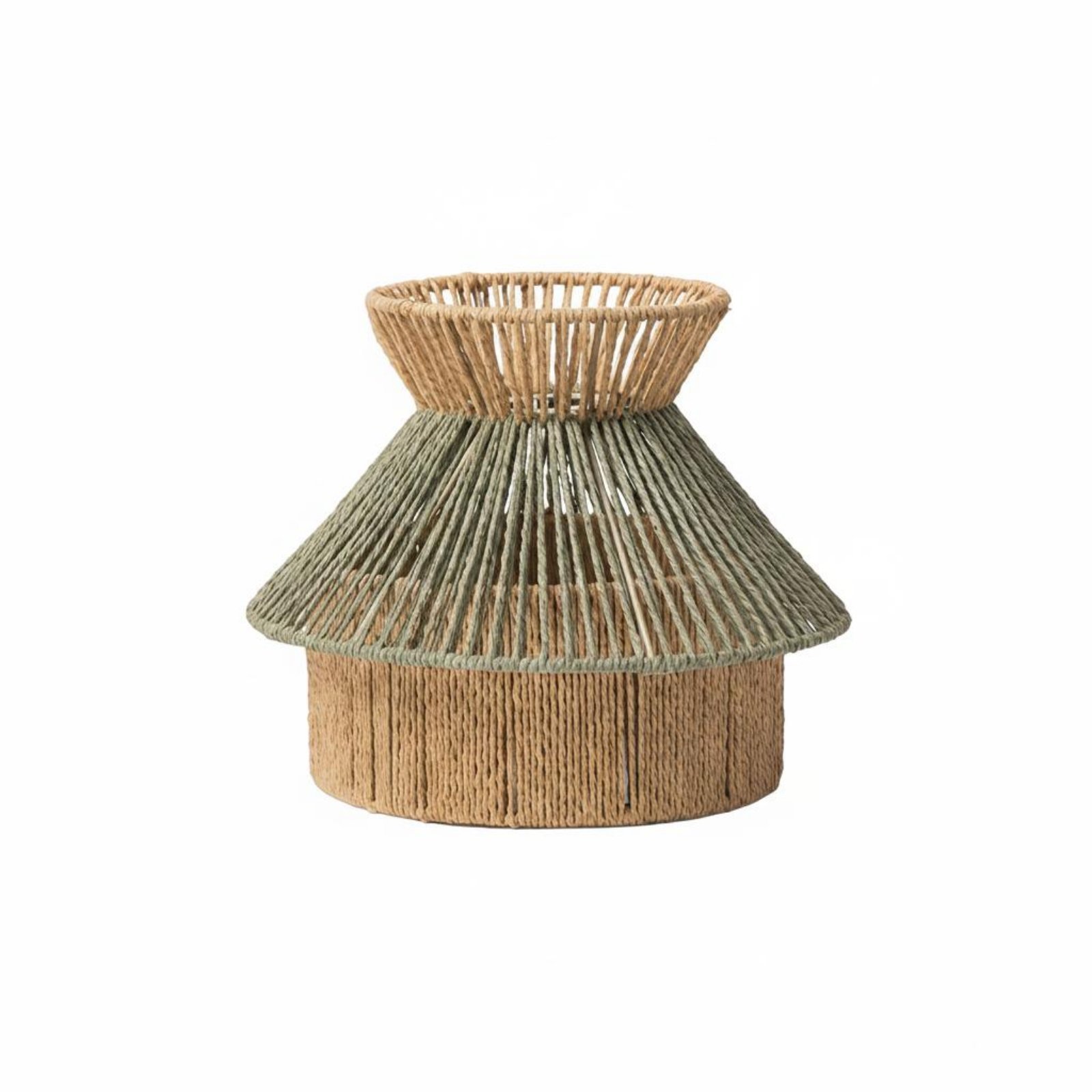 Woven Paper Rope Lampshade – Xh24-628