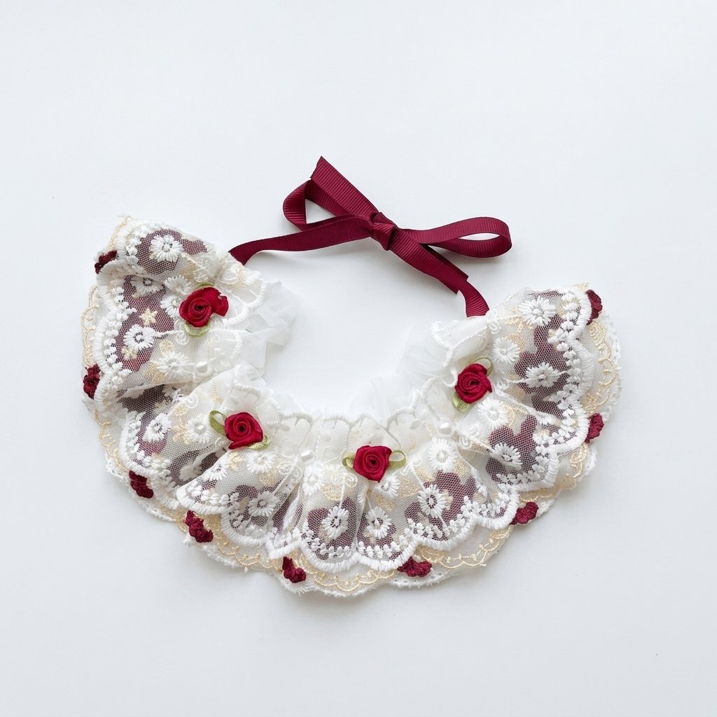 Pet Lace Bib Scarf
