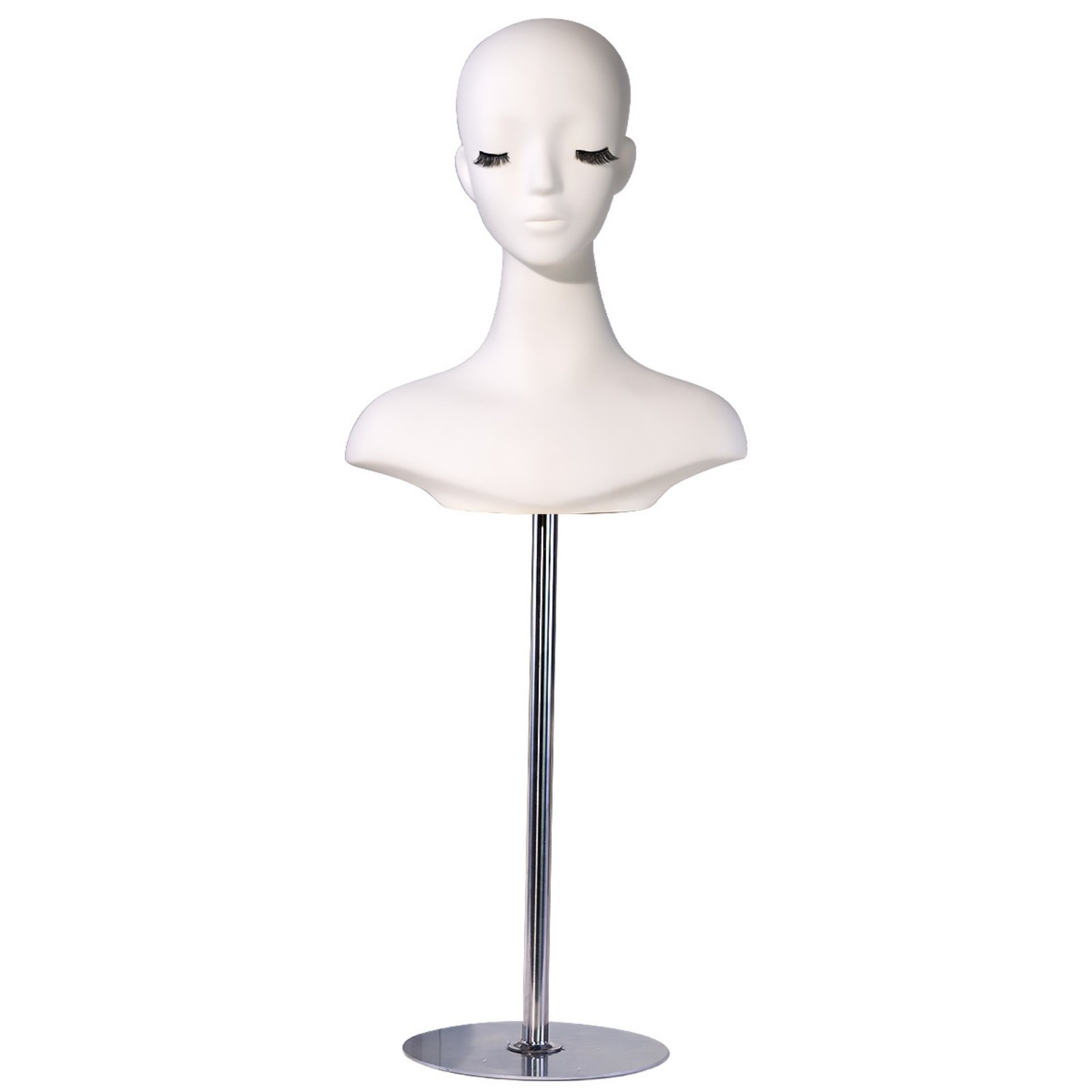 Bust-Shaped Mannequin Head Stand