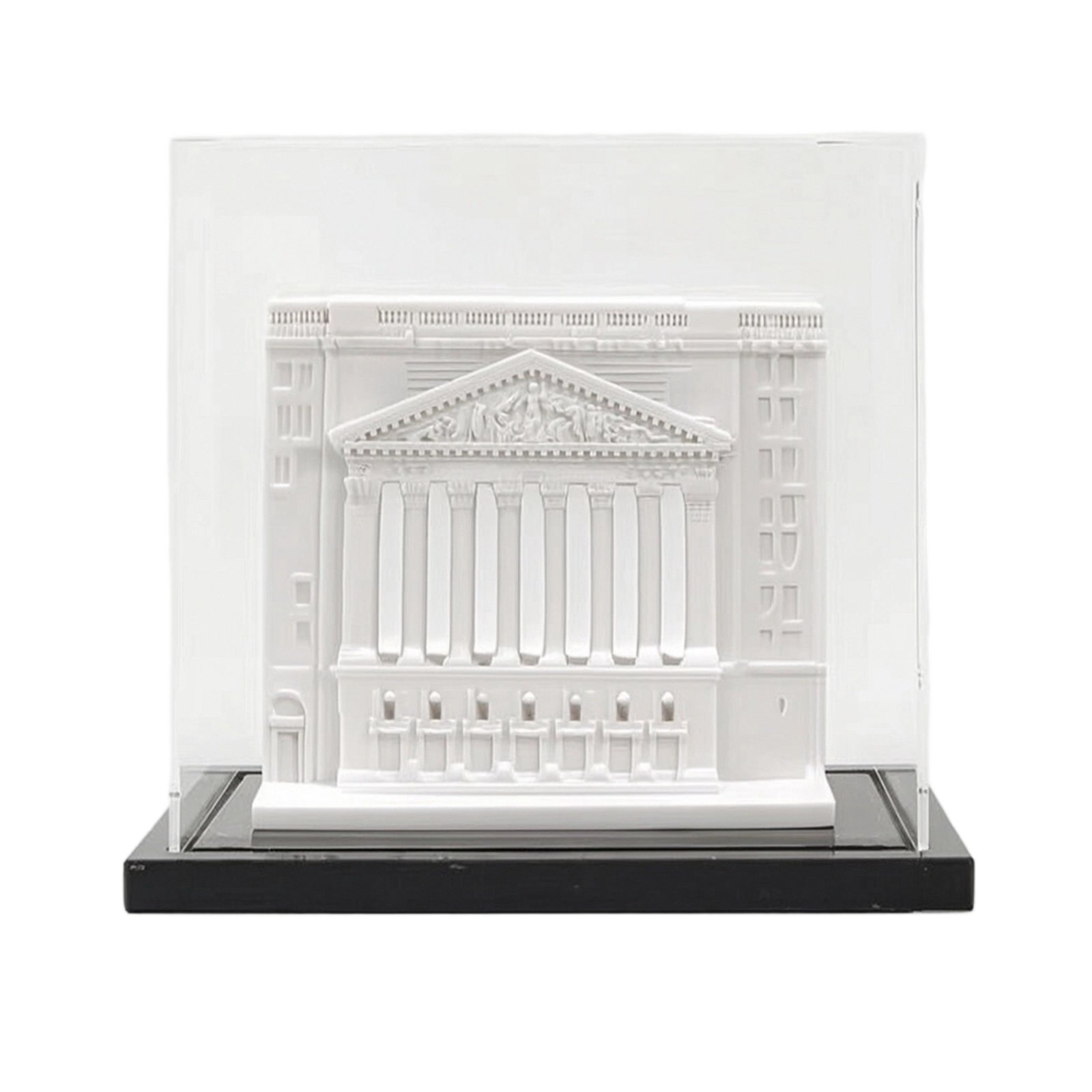 Acrylic Display Case with Marble Base